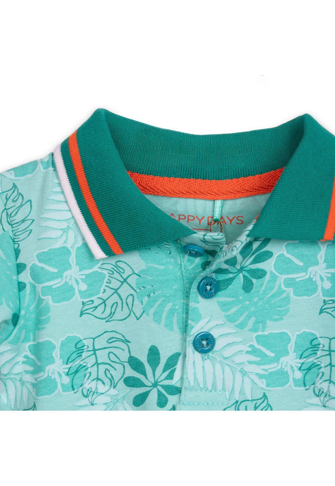 Polera Bebe  Verde Pillin (PVC648-25VER)-2