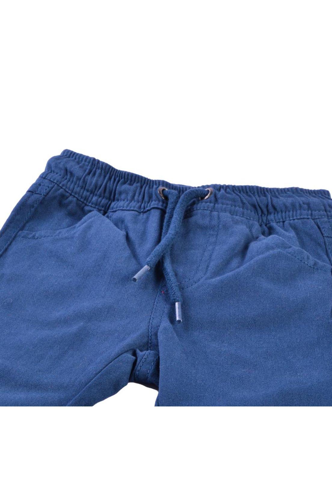Pantalón Gabardina Bebé Niño Azul marino Pillin-1
