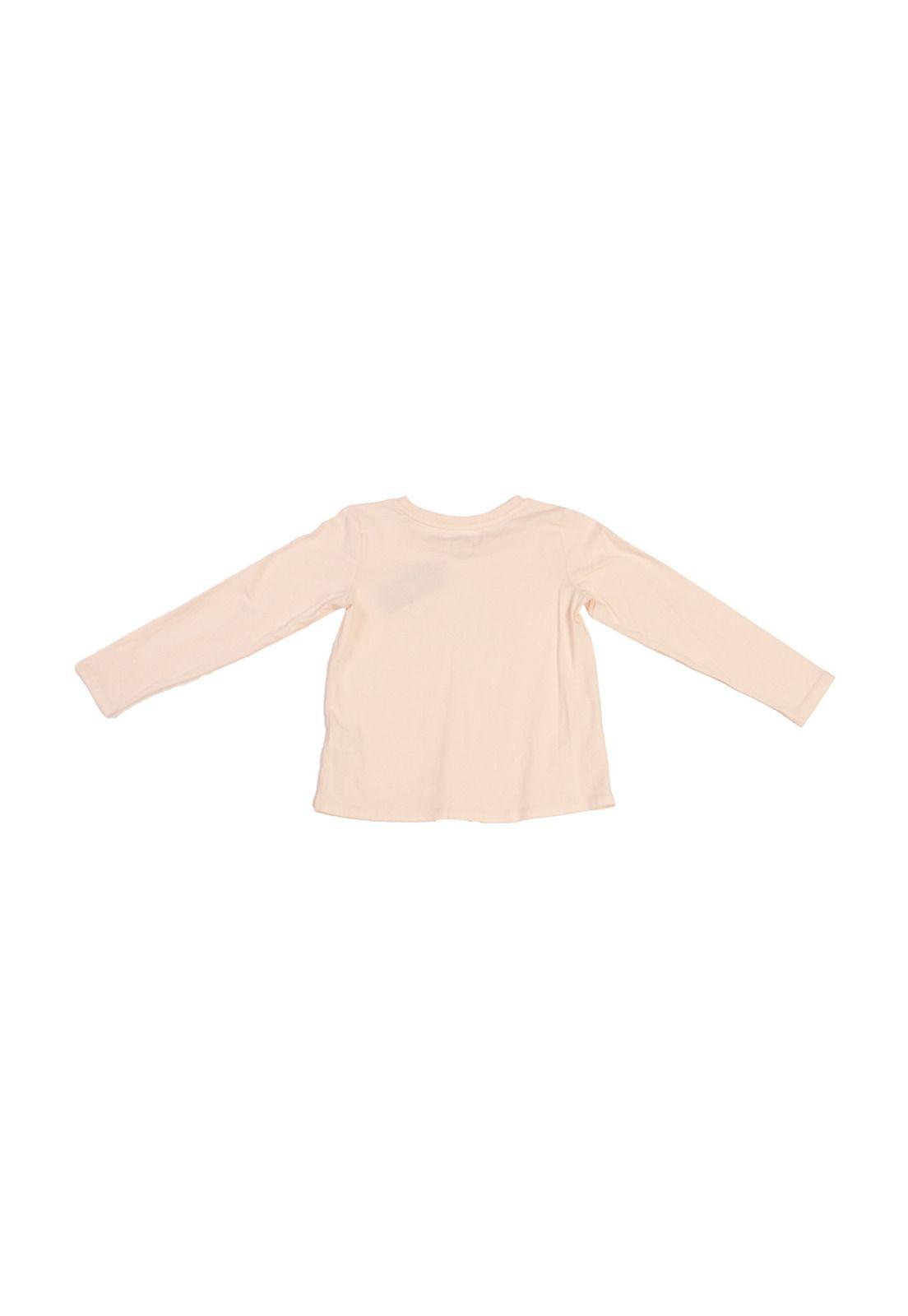 Polera Manga Larga Niña Crudo Pillin-2