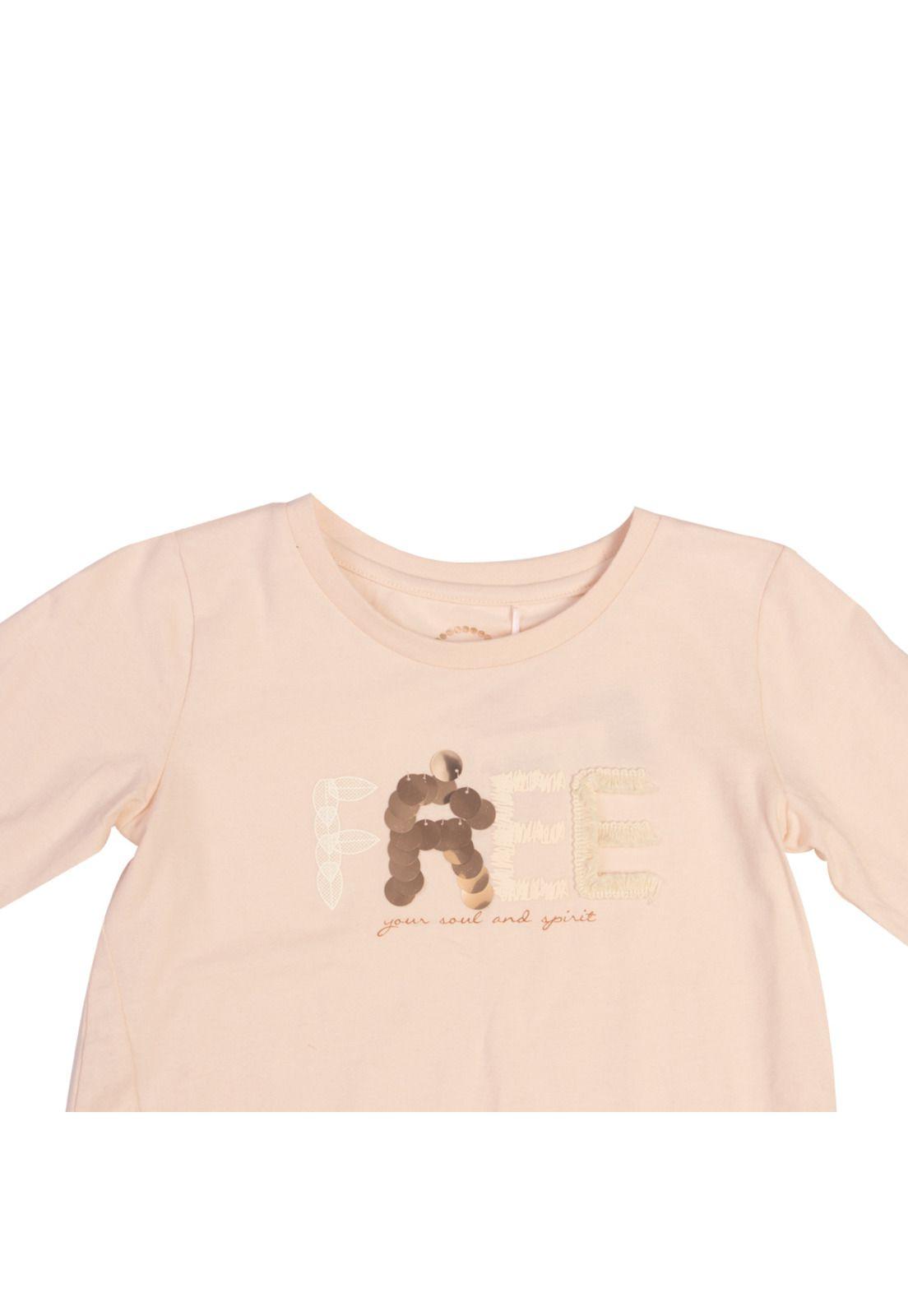 Polera Manga Larga Niña Crudo Pillin-3