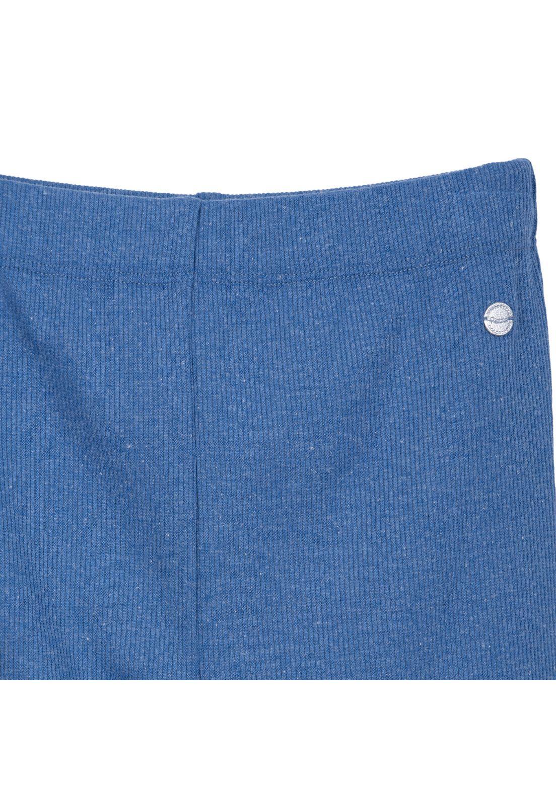 Calza Niña Lisa Rib Cintura Elasticada Denim Pillin-2