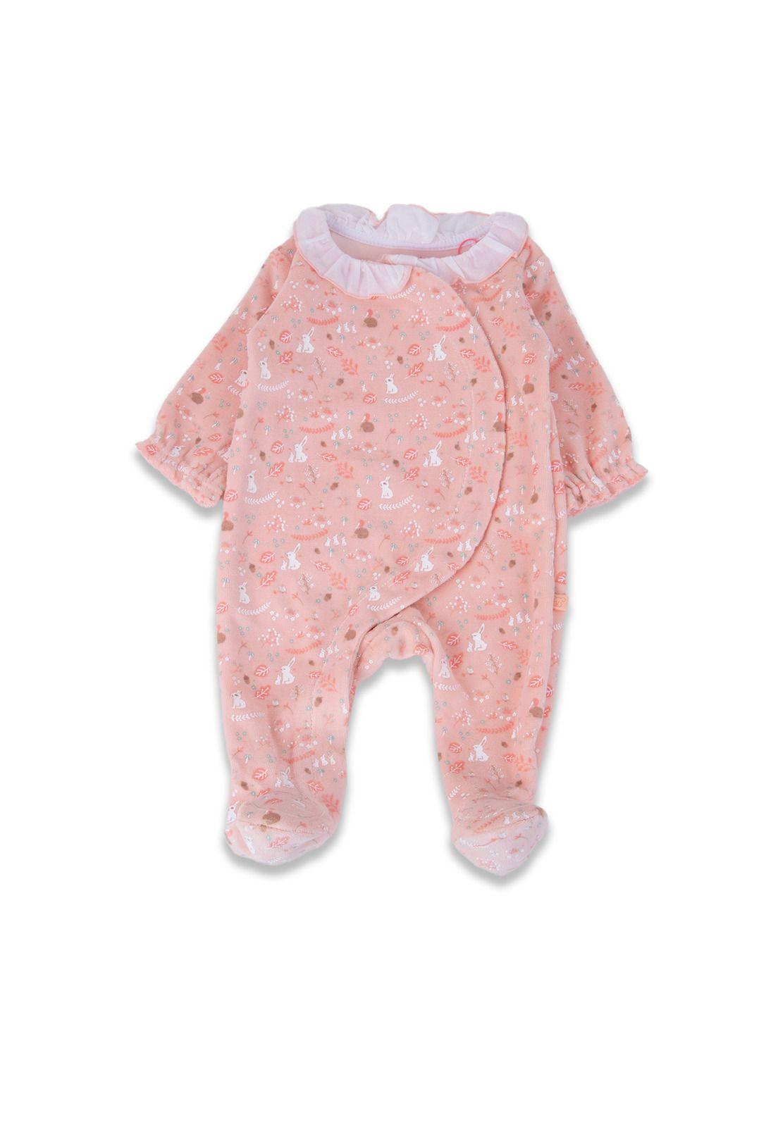 Osito Bebé Niña Naranja Pillin-1