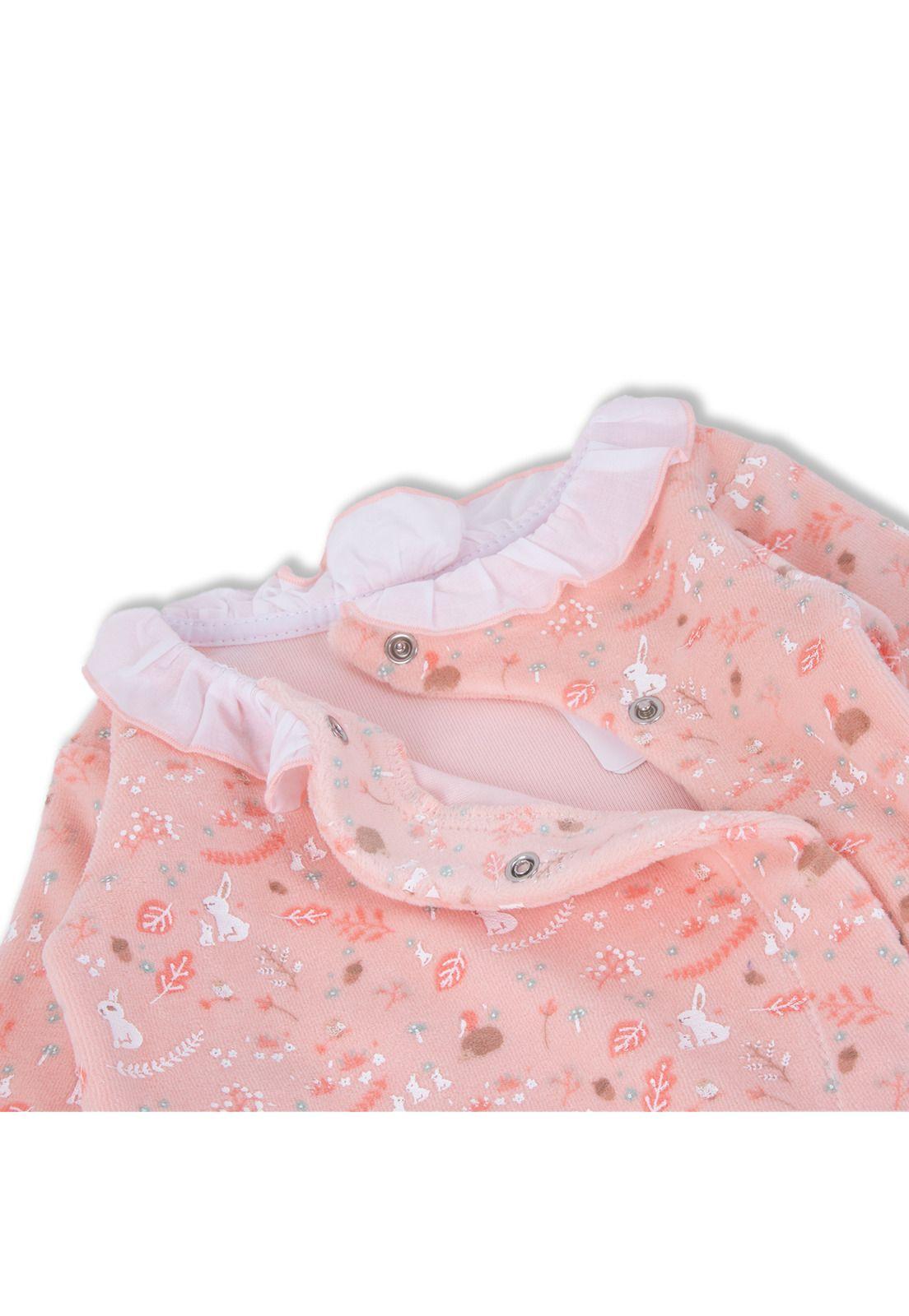 Osito Bebé Niña Naranja Pillin-2