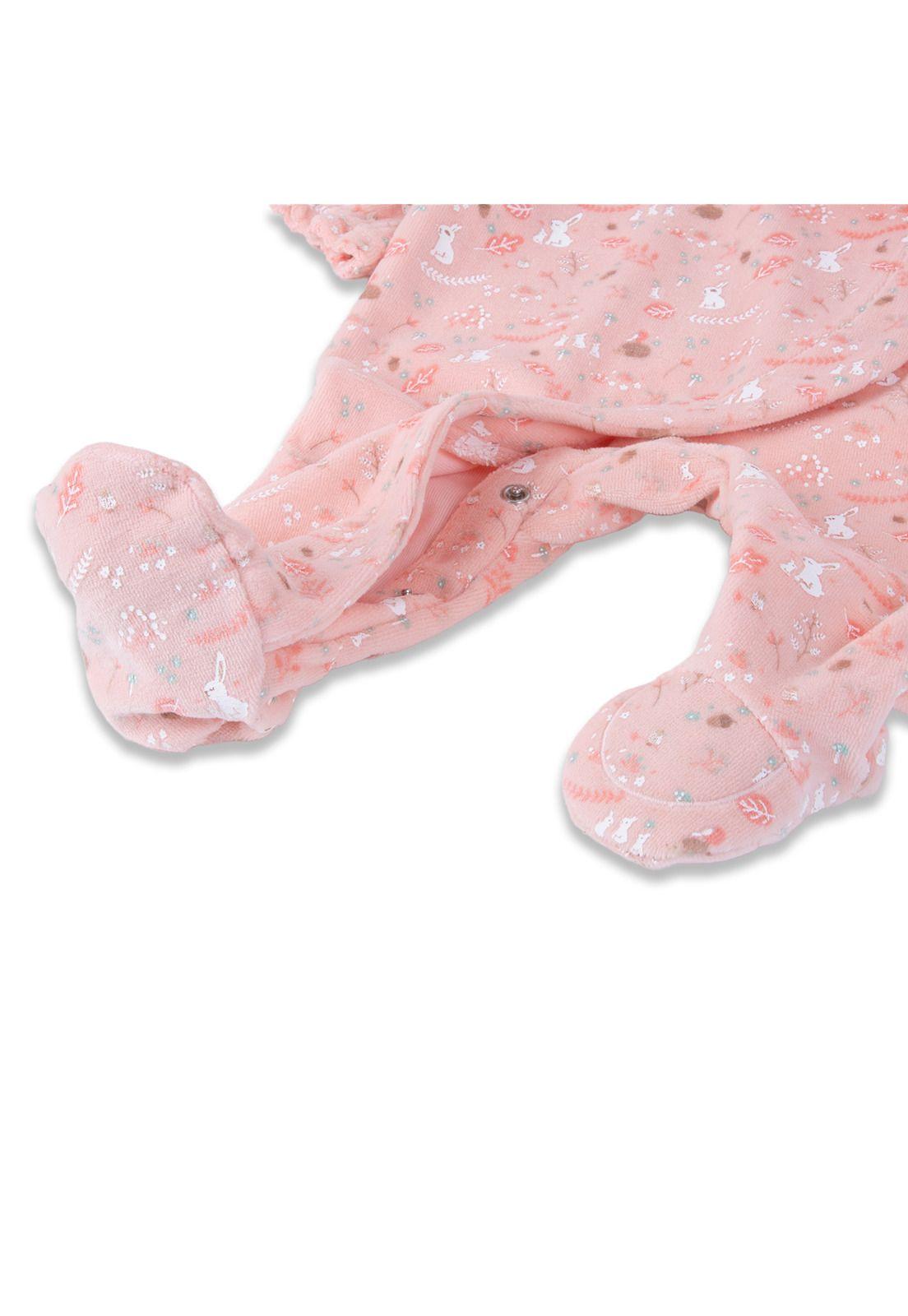 Osito Bebé Niña Naranja Pillin-3