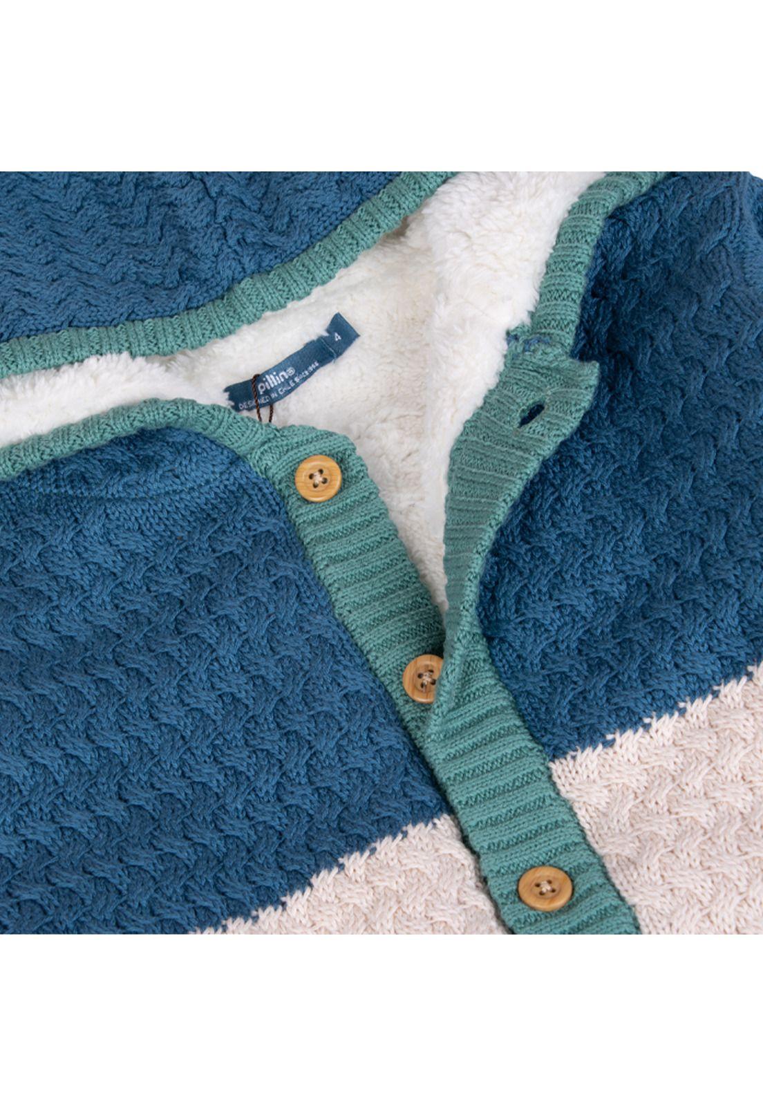 Chaleco Bebe  Azul Pillin ( PVB919-25DEN )-2