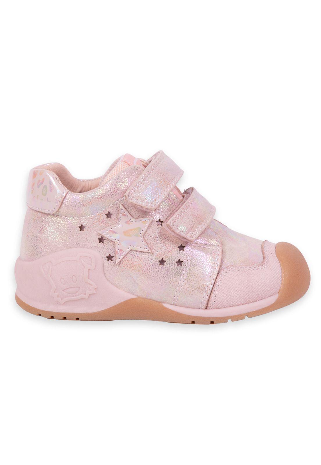 Zapato Clasico Bebé Rosado-2
