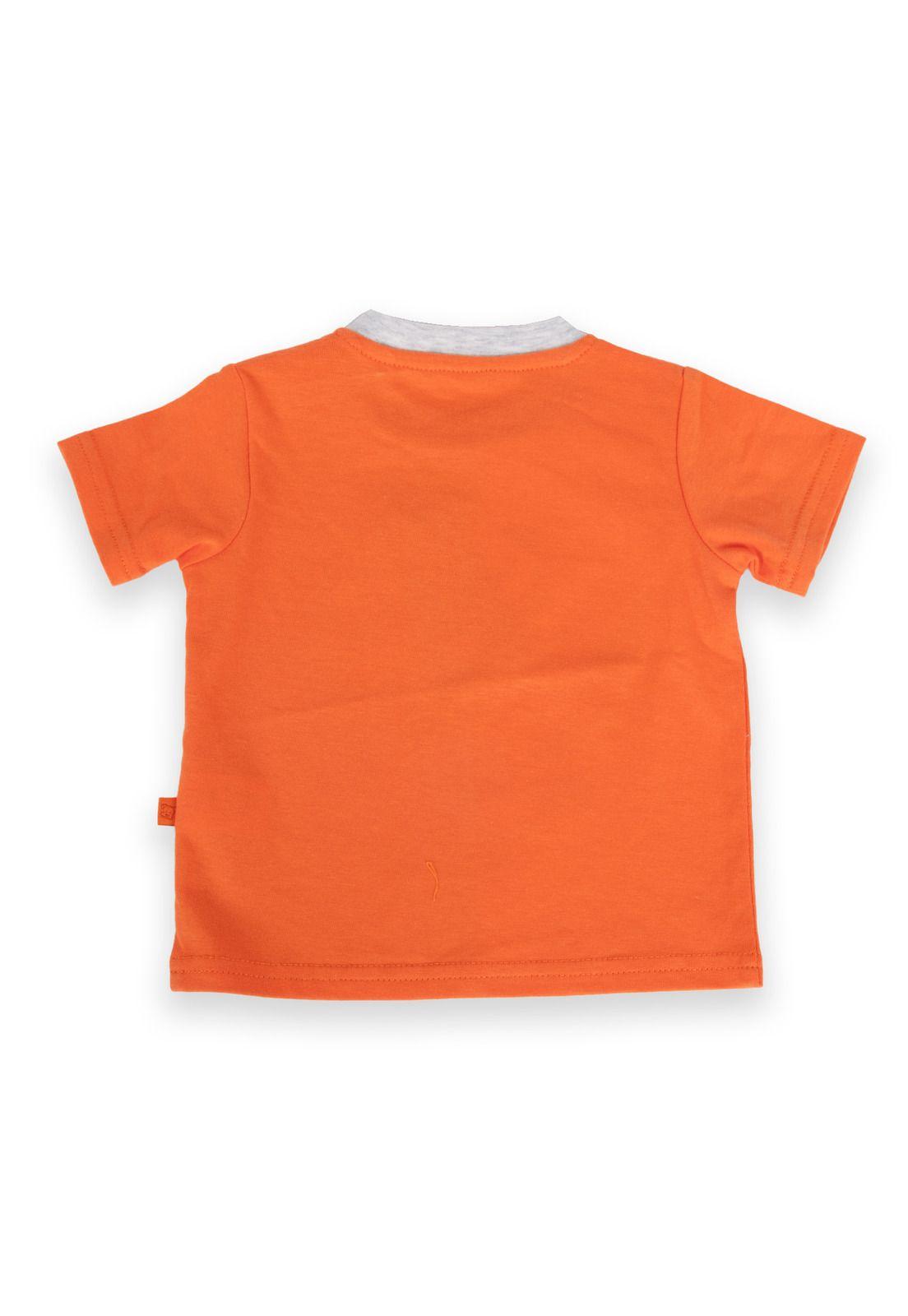 Polera Bebé Niño Naranja Pillin-2