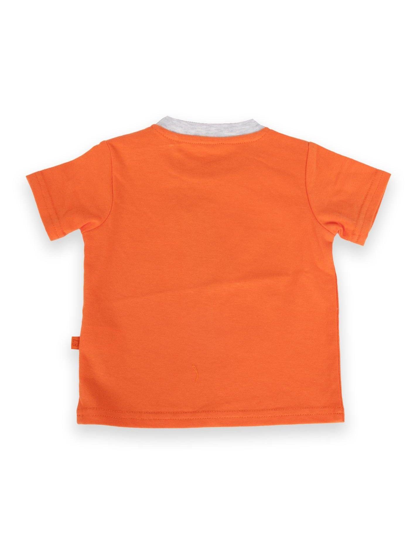 Polera Bebé Niño Naranja Pillin-2
