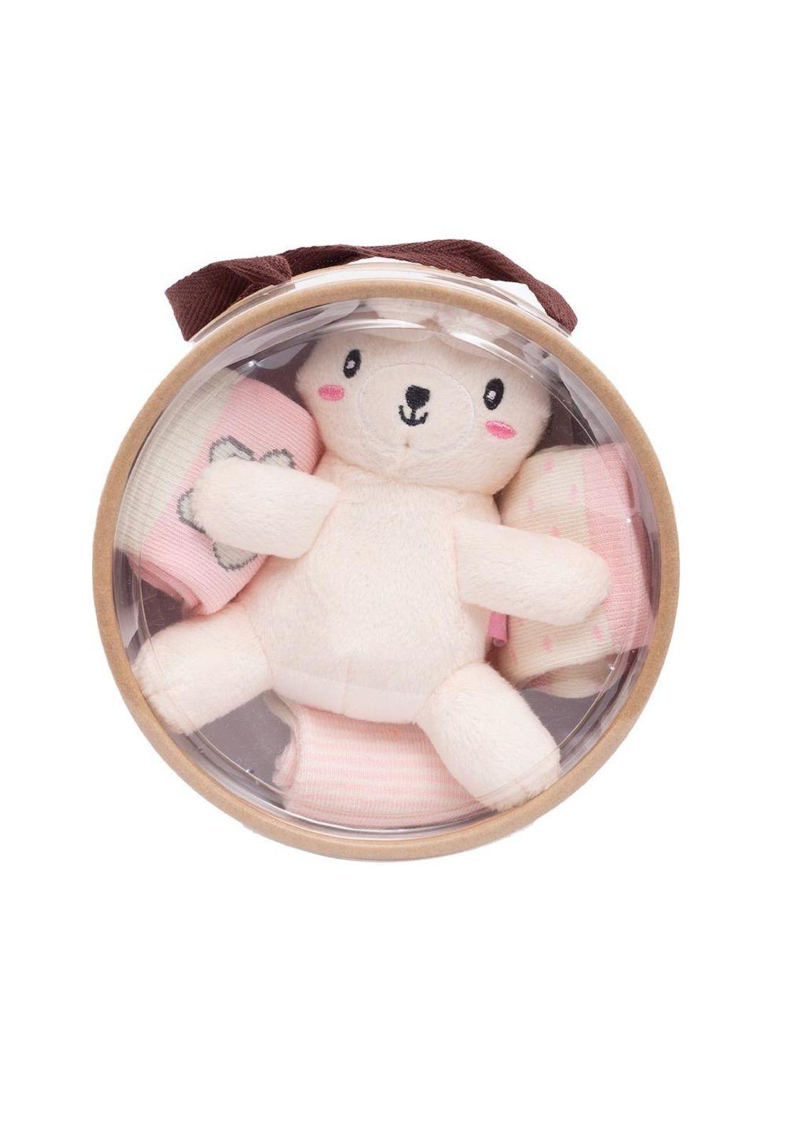 Peluche Coneja Niña Rosado Pillin-1