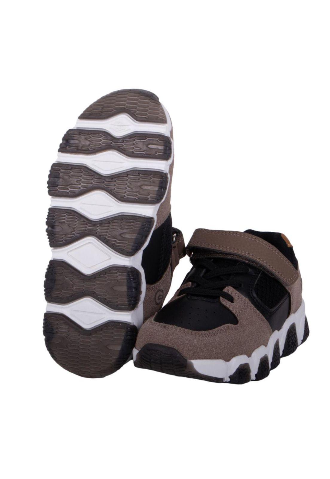 Zapatillas Niño Café Pillin-1