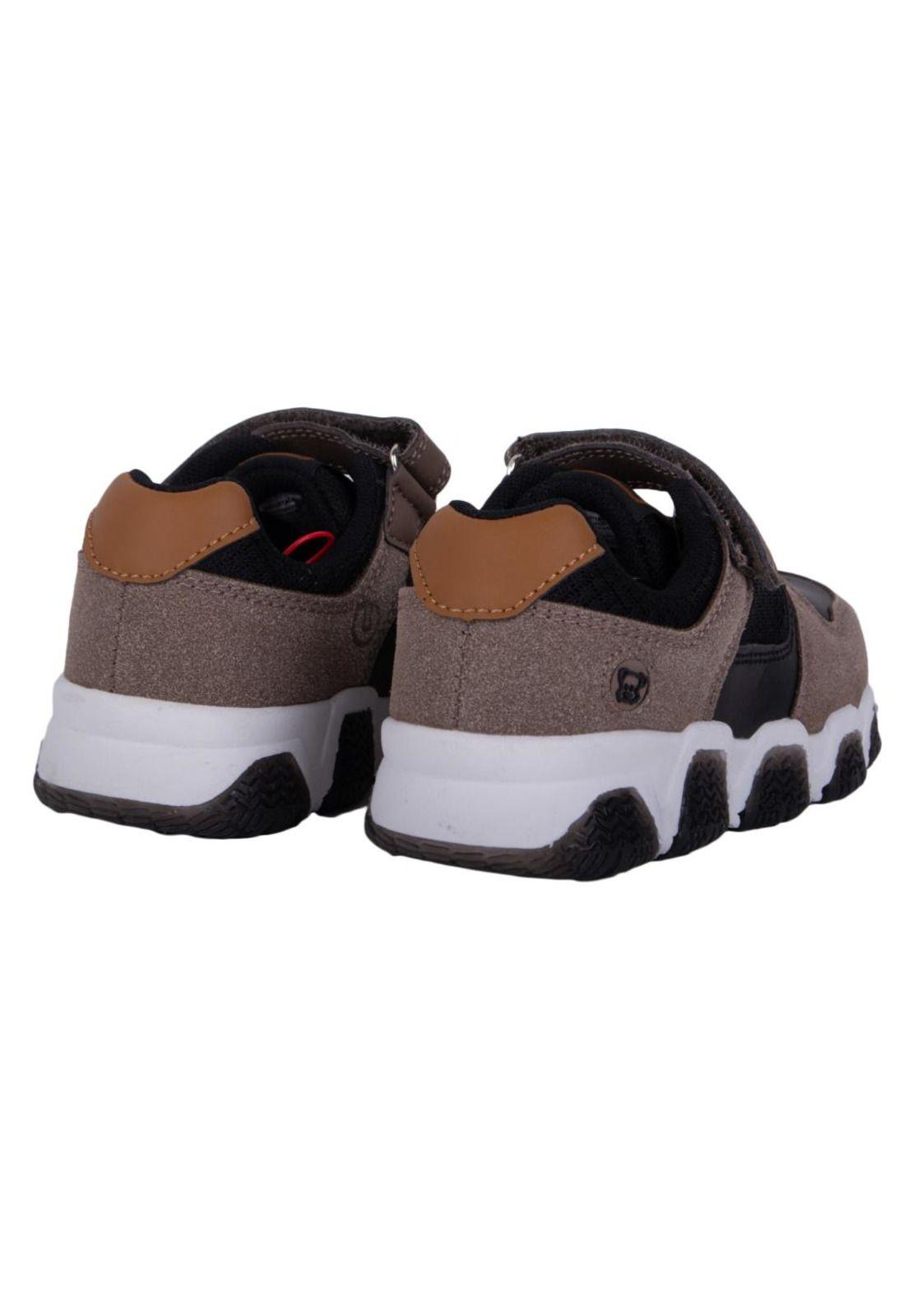 Zapatillas Niño Café Pillin-2