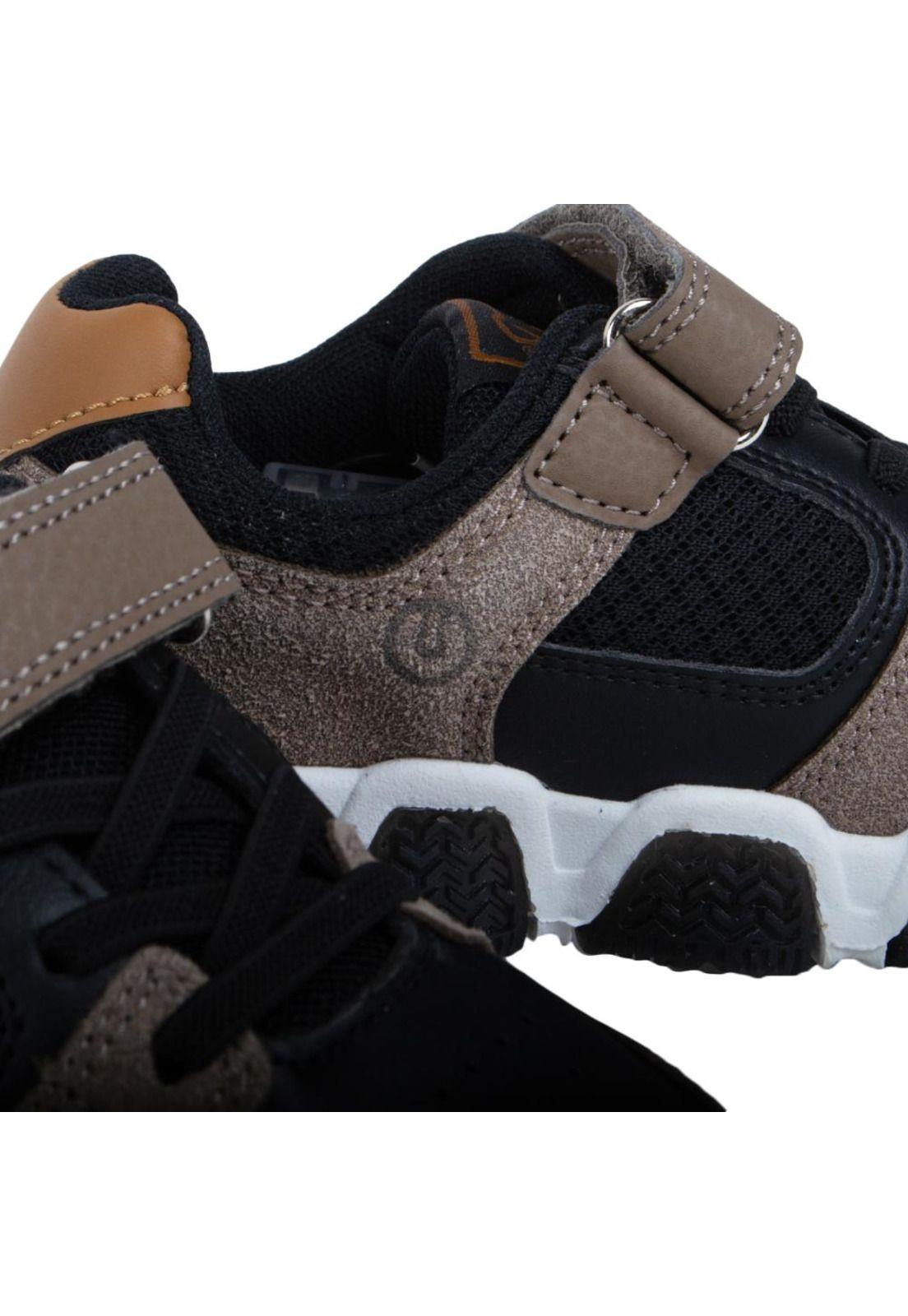 Zapatillas Niño Café Pillin-3