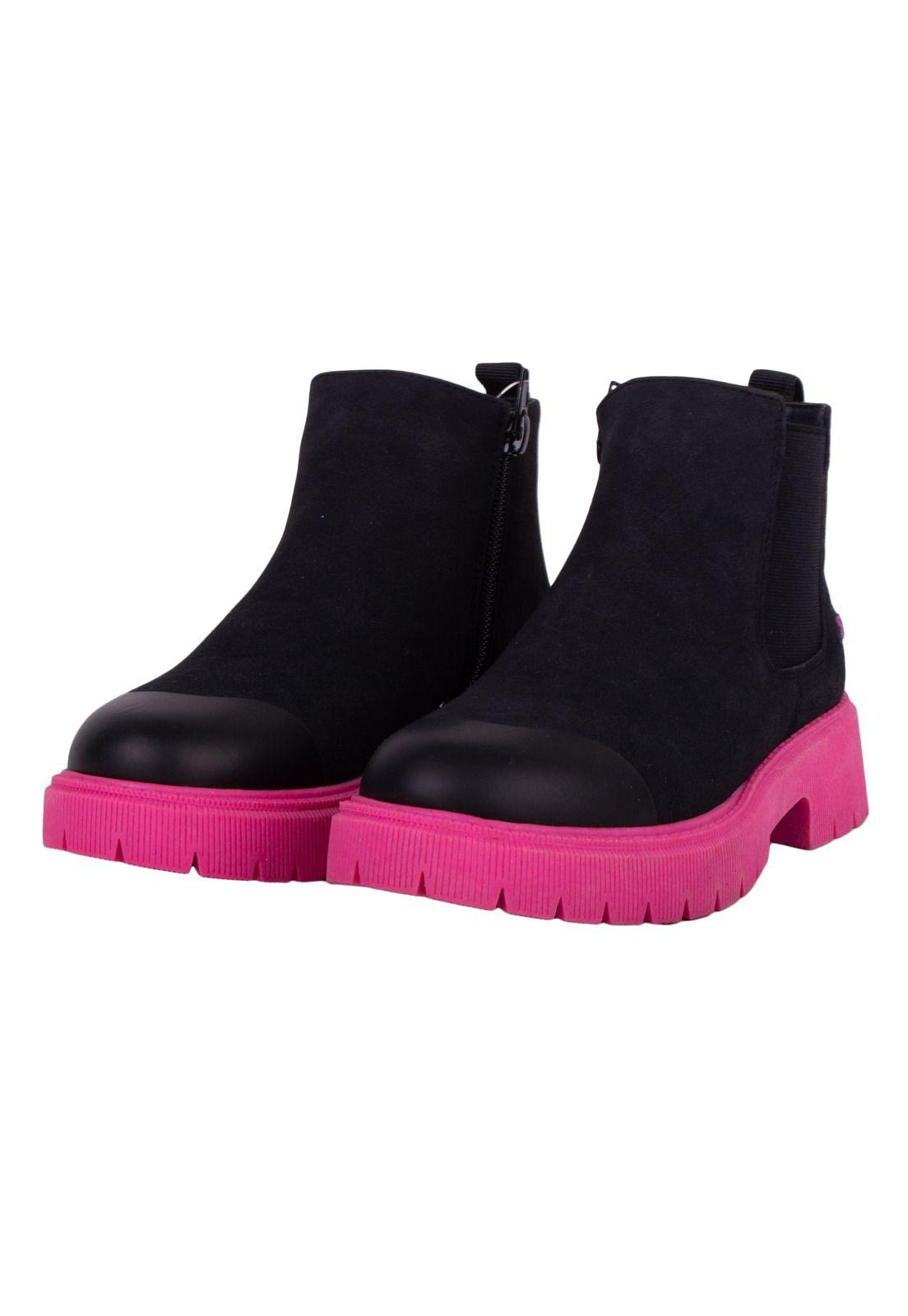 Botin Niña Negro Pillin-0