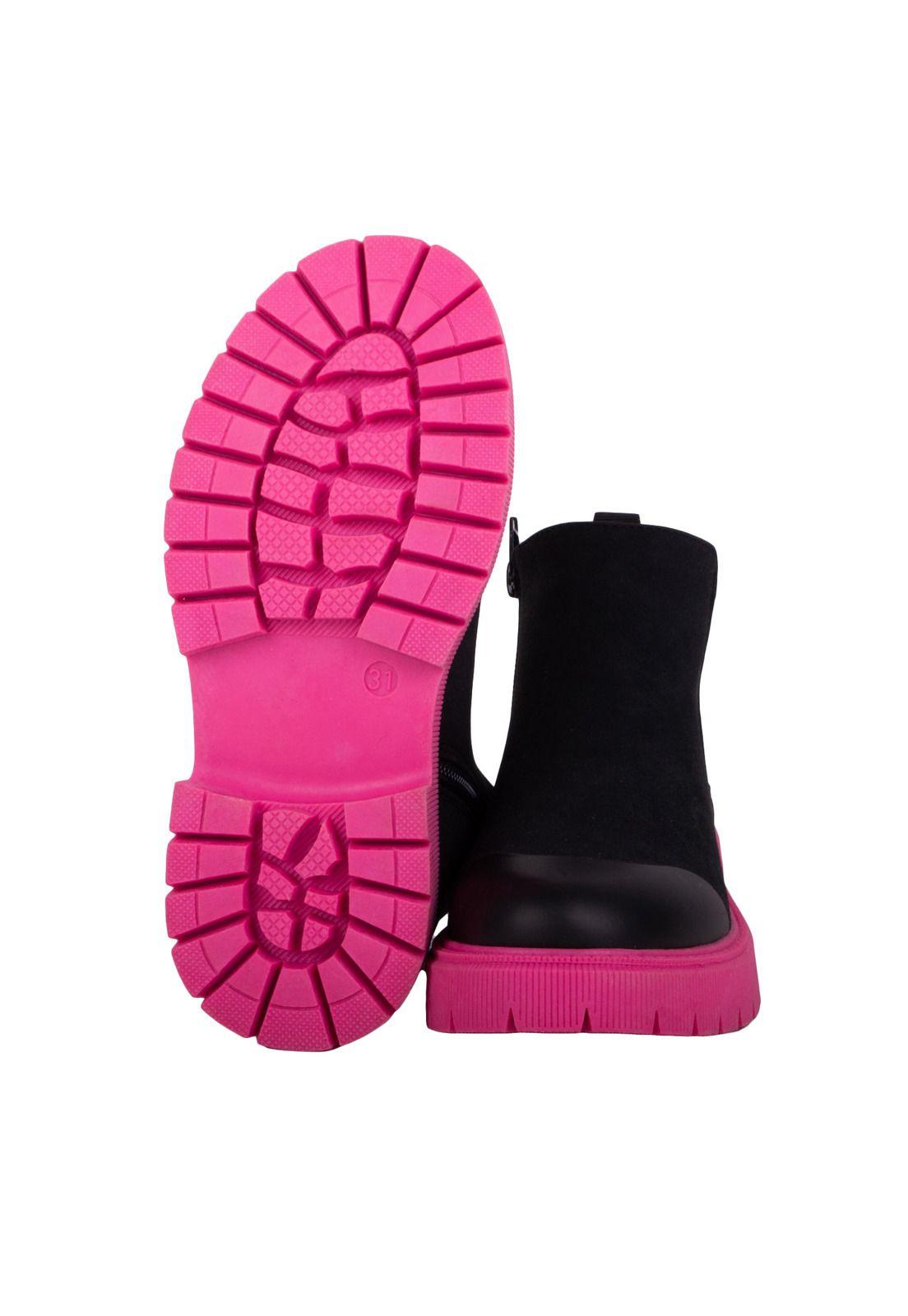 Botin Niña Negro Pillin-1