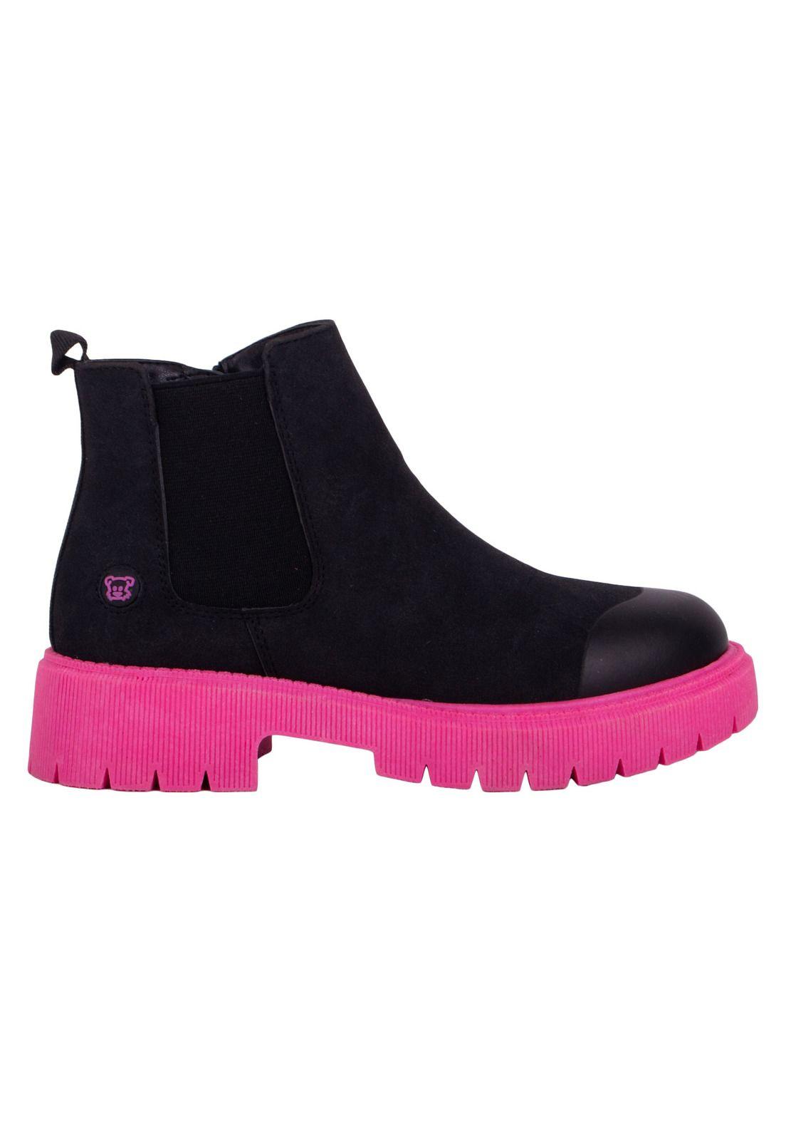 Botin Niña Negro Pillin-2