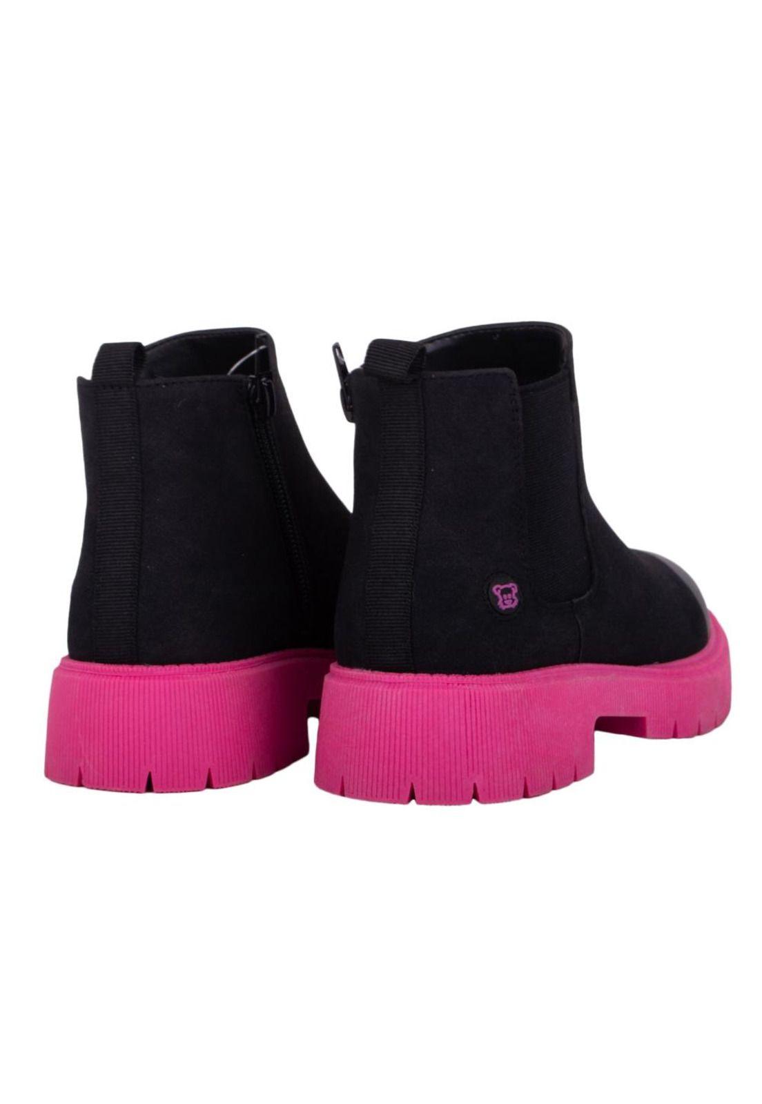 Botin Niña Negro Pillin-3