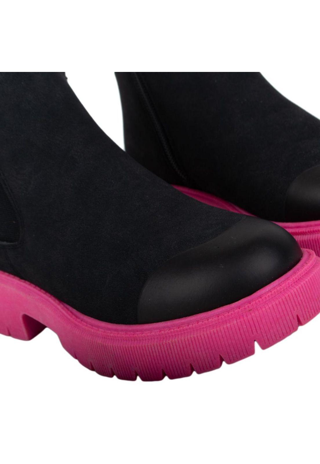 Botin Niña Negro Pillin-4