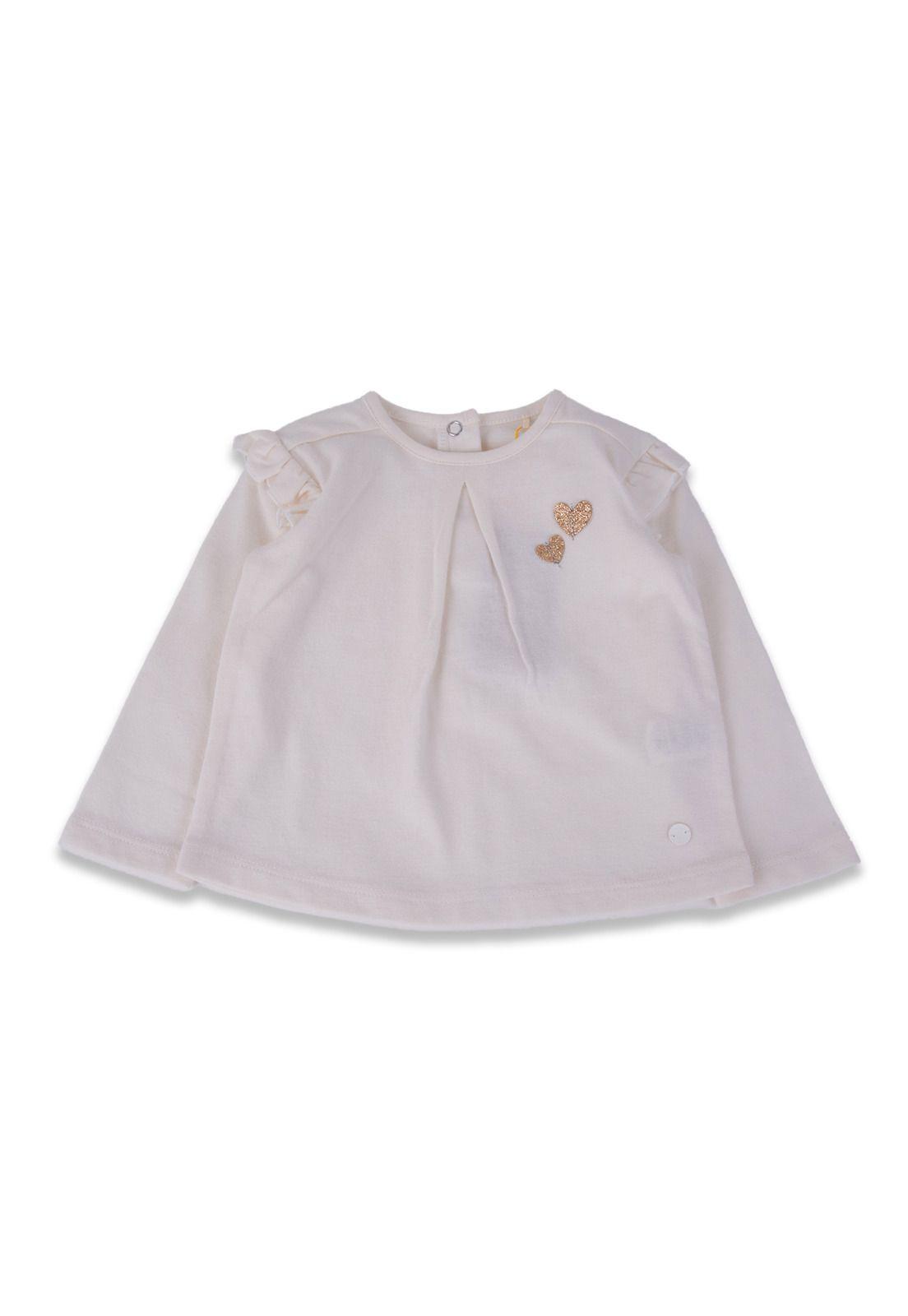 Polera Bebé Niña Crudo Pillin-1