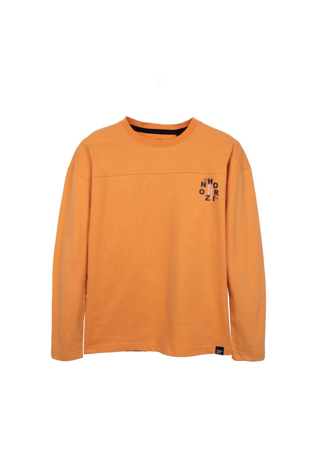 Polera  Pillin Café Niño (TVD606-26OCR)-0