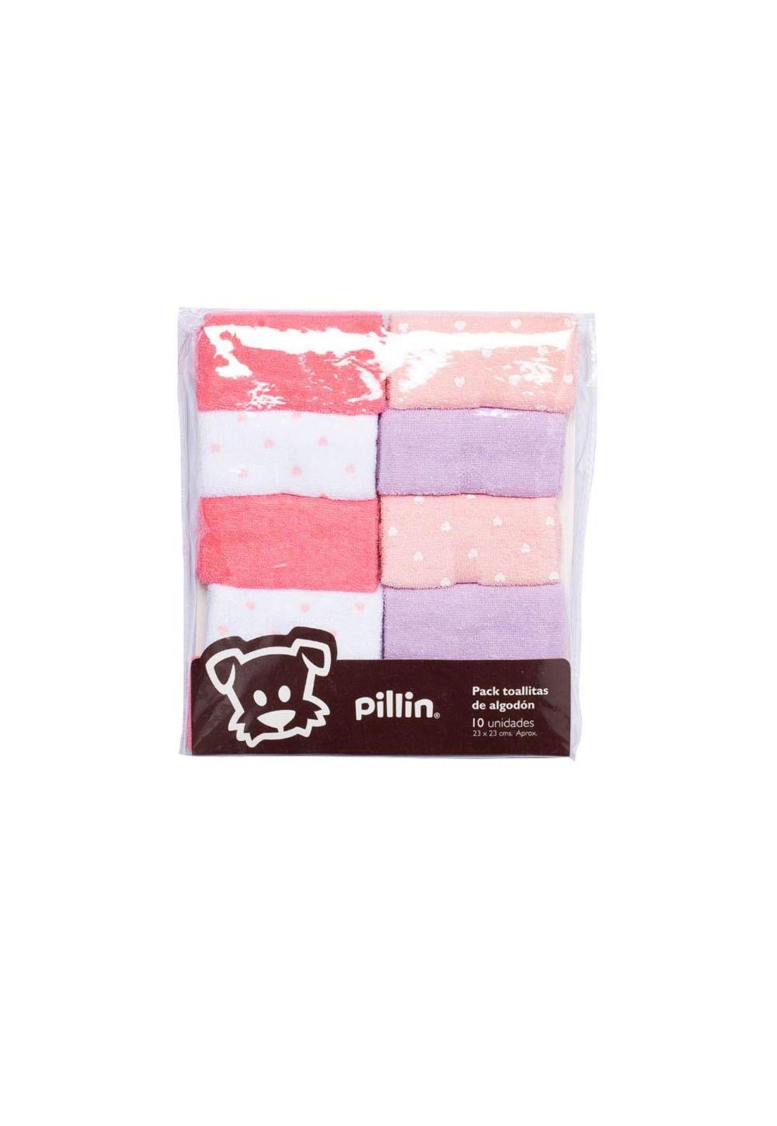 Set Toallitas Bebe Algodón Temporadas Niña Multicolor-0