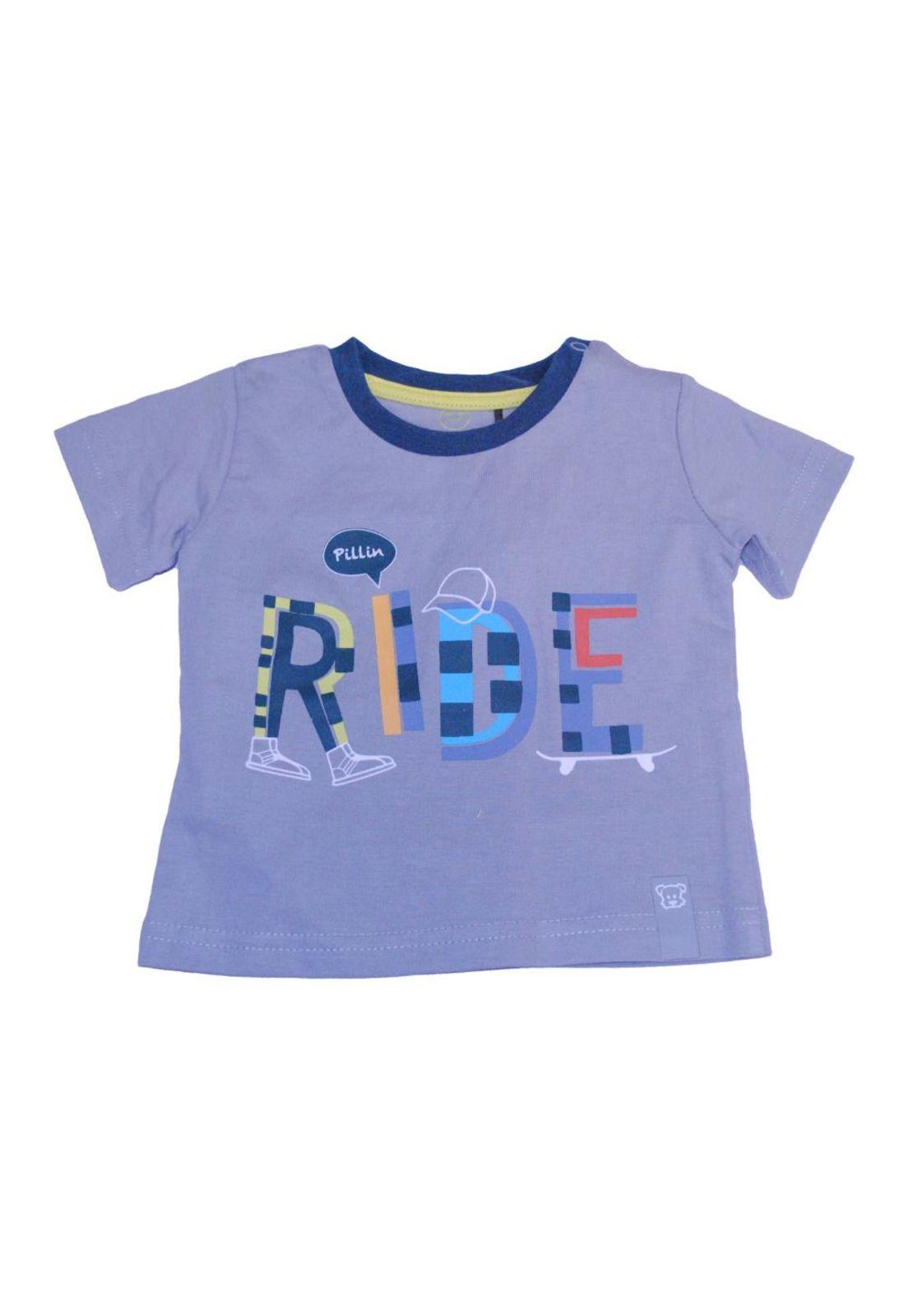 Polera Bebe Niño Gris Pillin-0