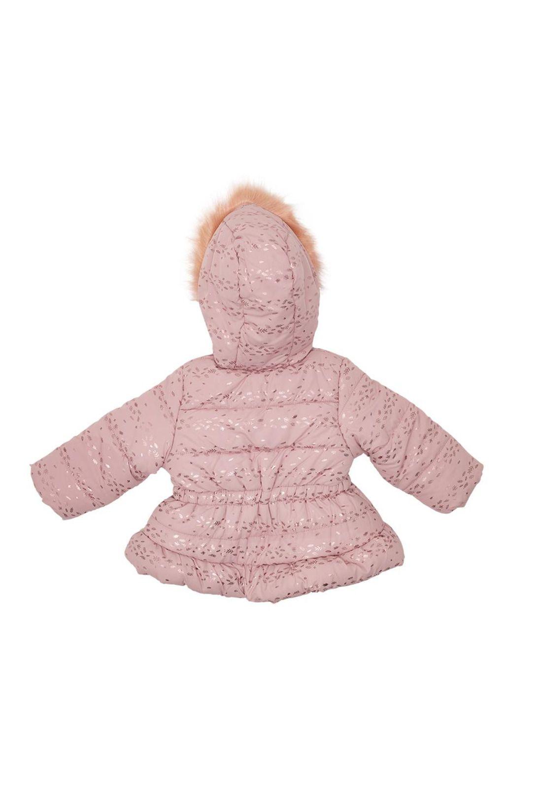 Parka C/Capucha Bebé Niña Palo Rosa Pillin-2