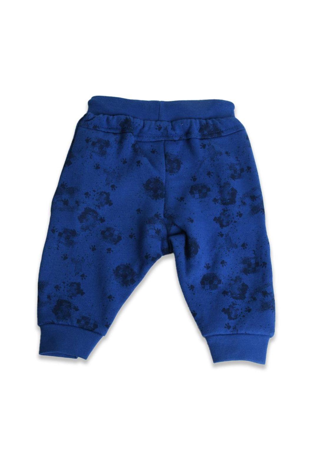 Pantalón de buzo Bebé Niño Azul Pillin-2