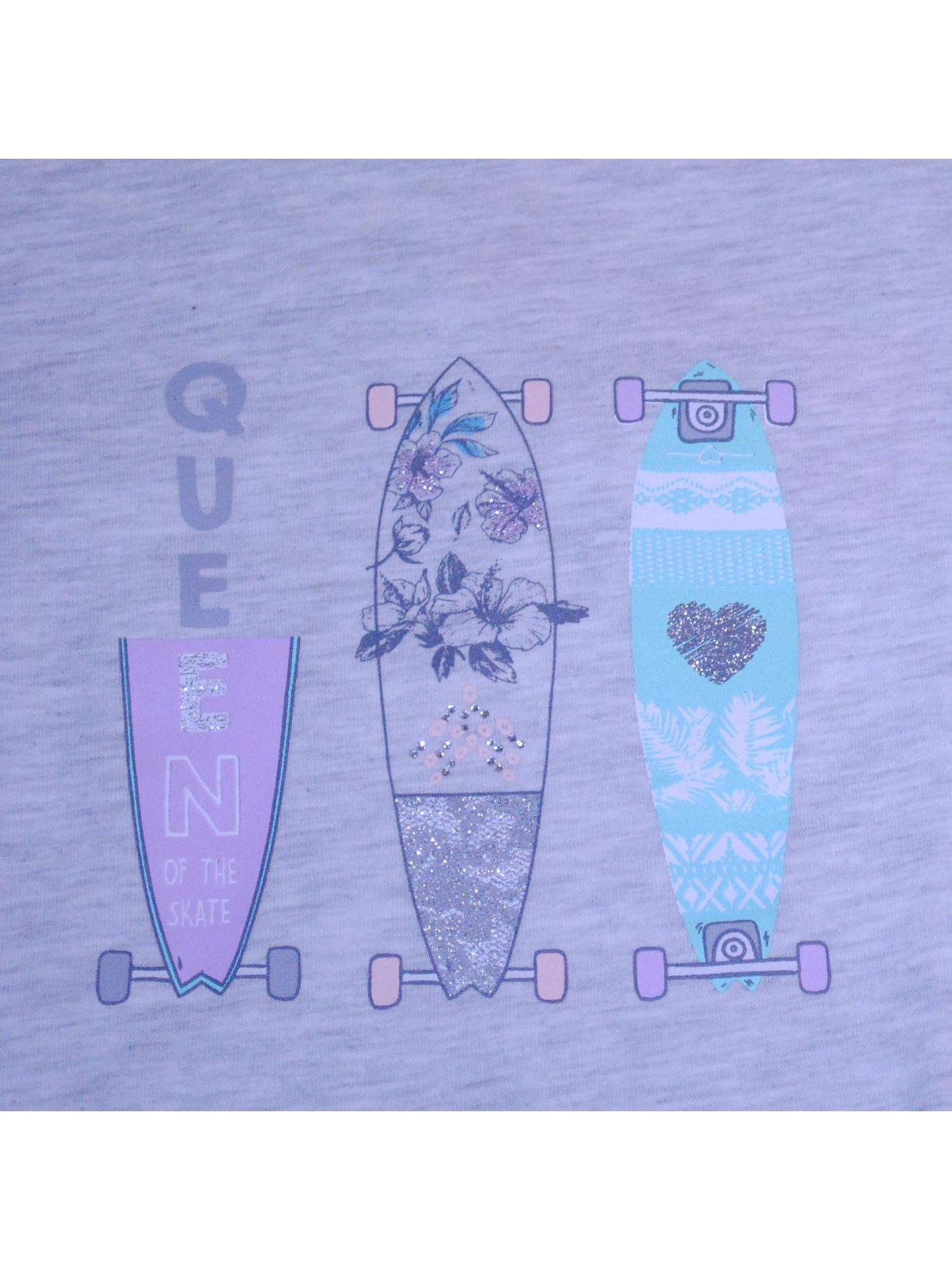 Polera Niña Gris claro Pillin-2