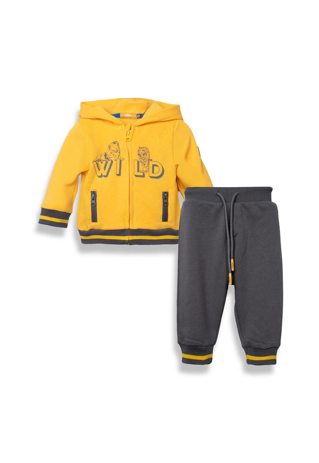 Buzo Bebe  Amarillo Pillin (PVC518-25AMA)-0