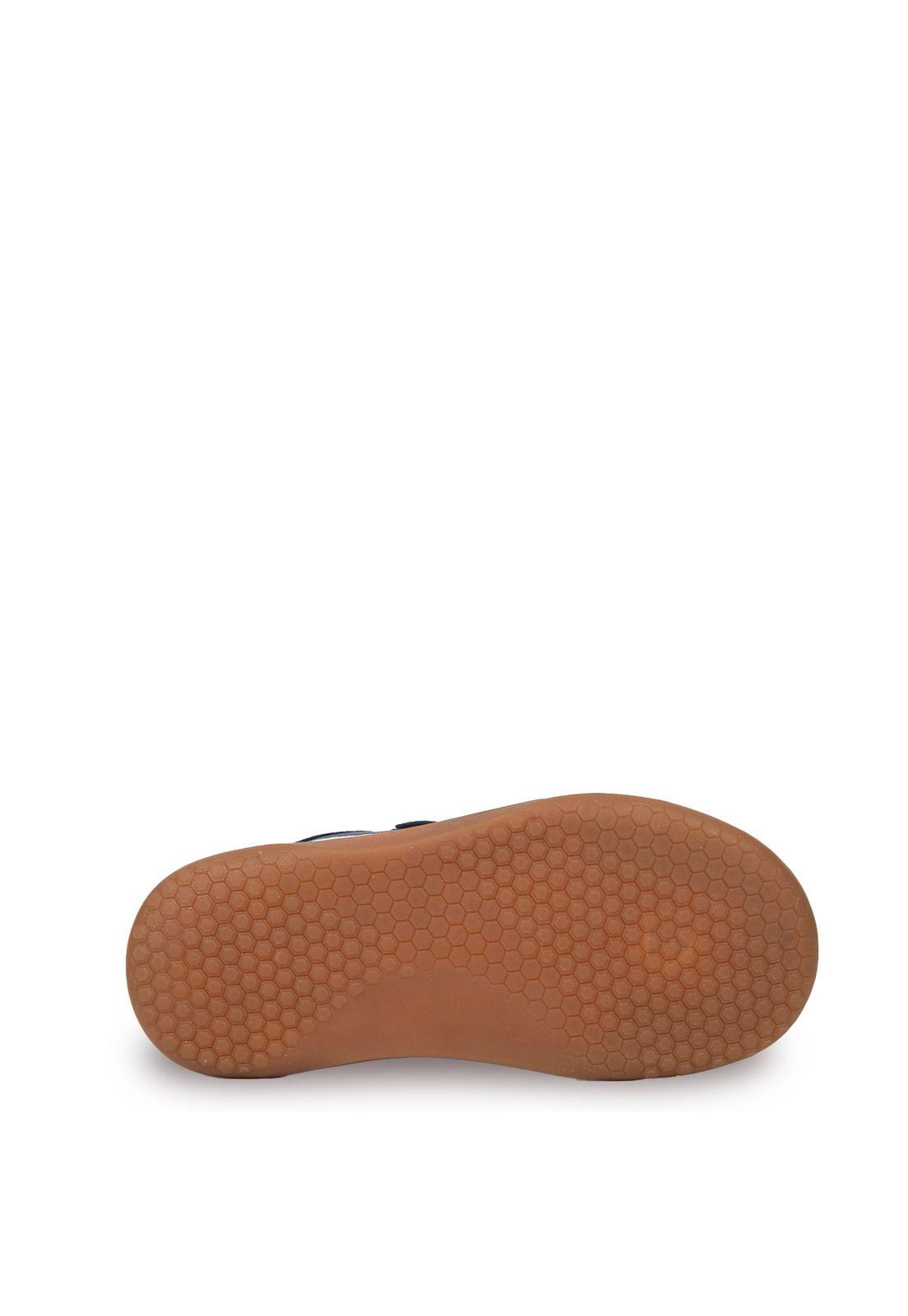 Zapatilla Bebé Niño Retro con Velcro Azul Pillin-2