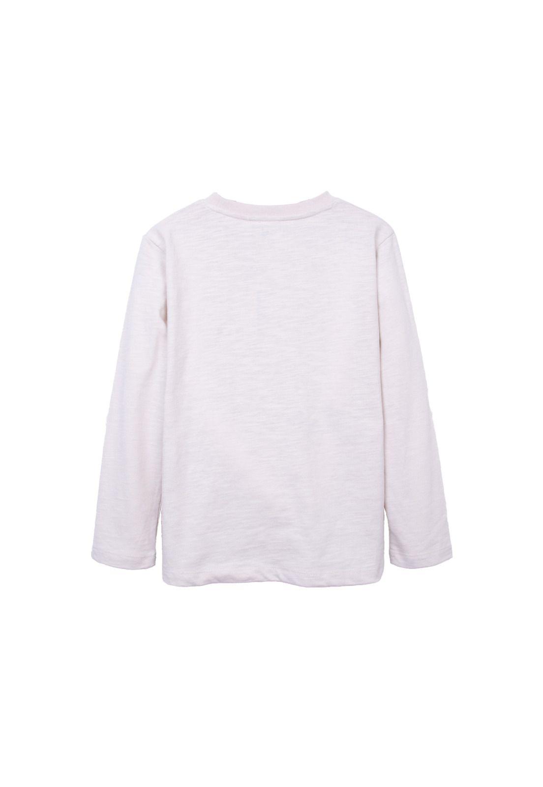 Polera  Blanco Niño Pillin (PVD619-26BEI)-1