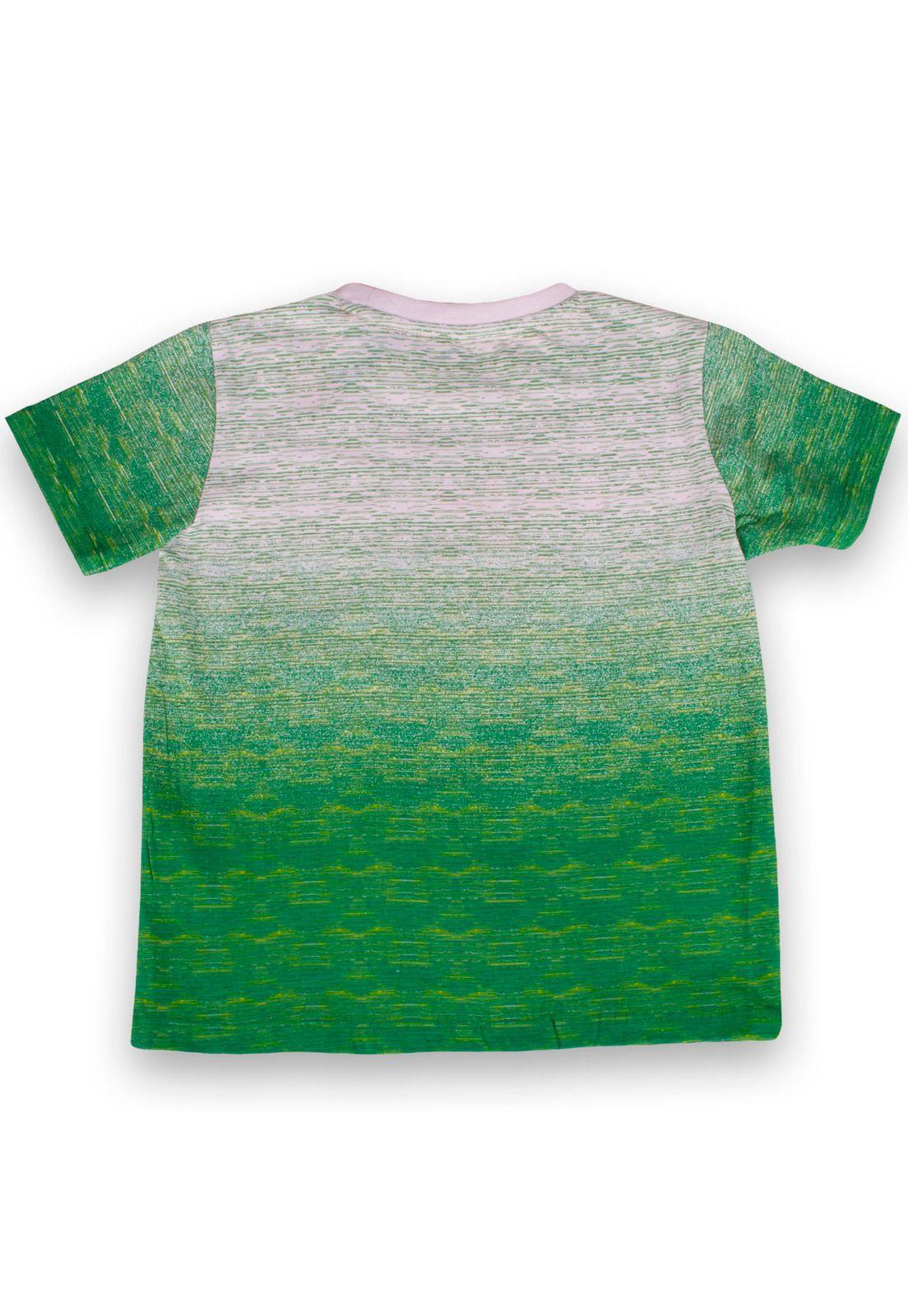 Polera Niño Verde Pillin-3
