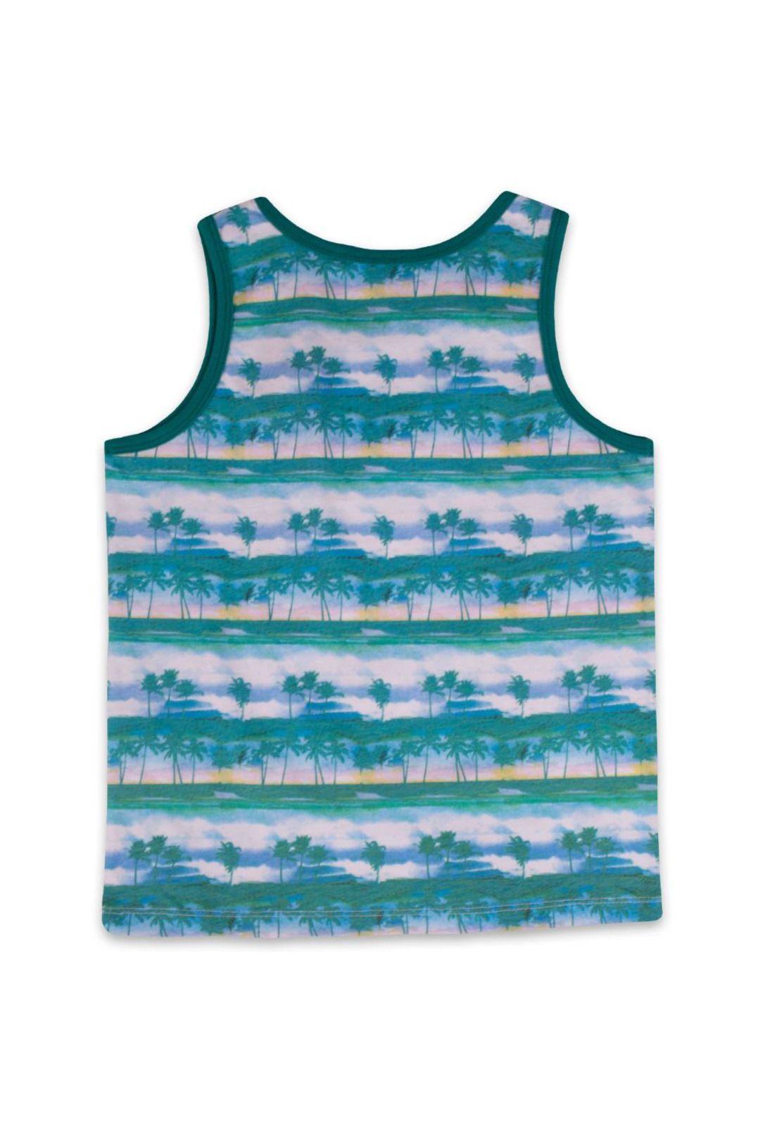 Polera Niño Verde Pillin-2