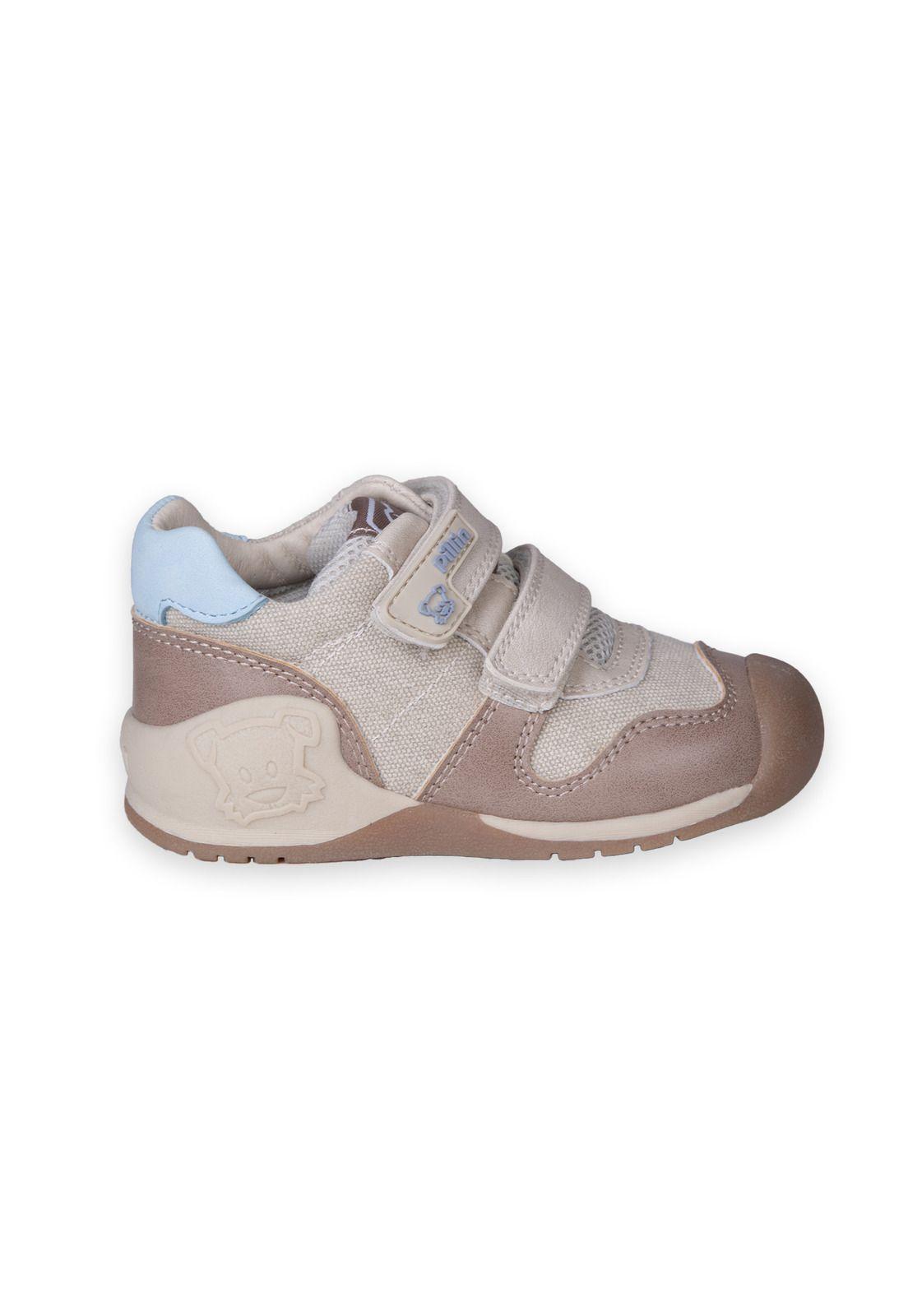 Zapatillas Recién Nacido Niño Beige Pillin (PZC207-25BEI )-1