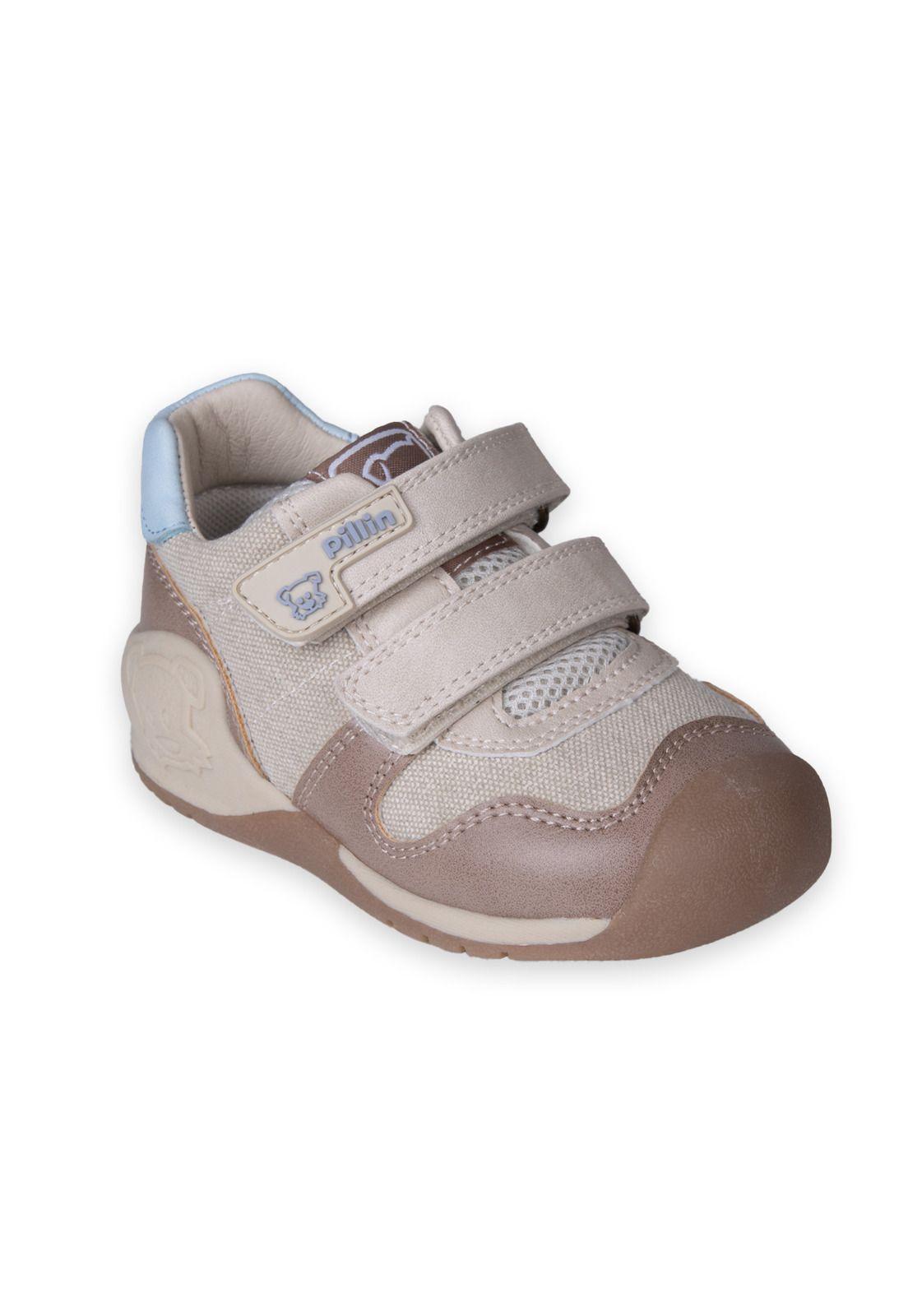 Zapatillas Recién Nacido Niño Beige Pillin (PZC207-25BEI )-4