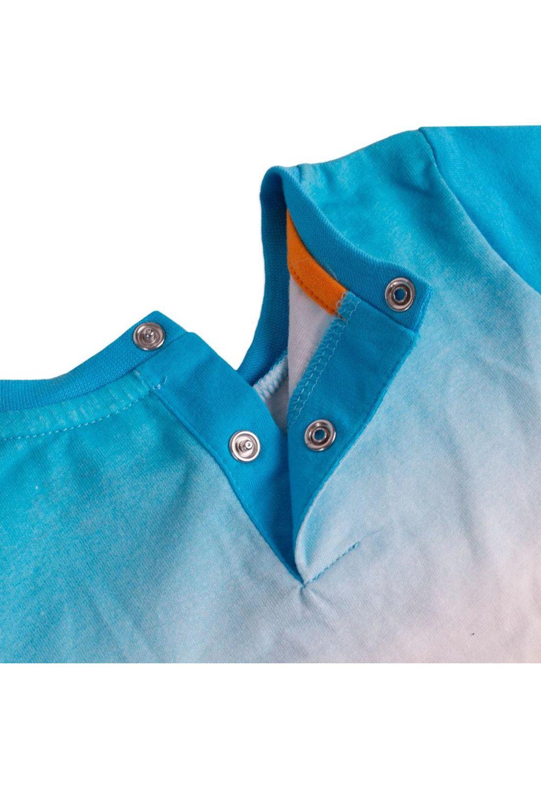 Conjunto Bebe Niño Azul petróleo Pillin-4