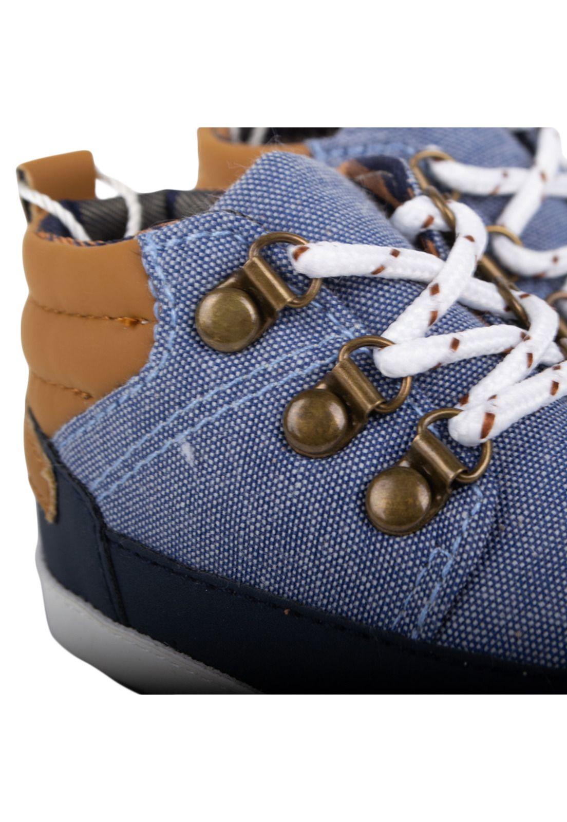 Zapatos Bebé Niño Azul Pillin-4