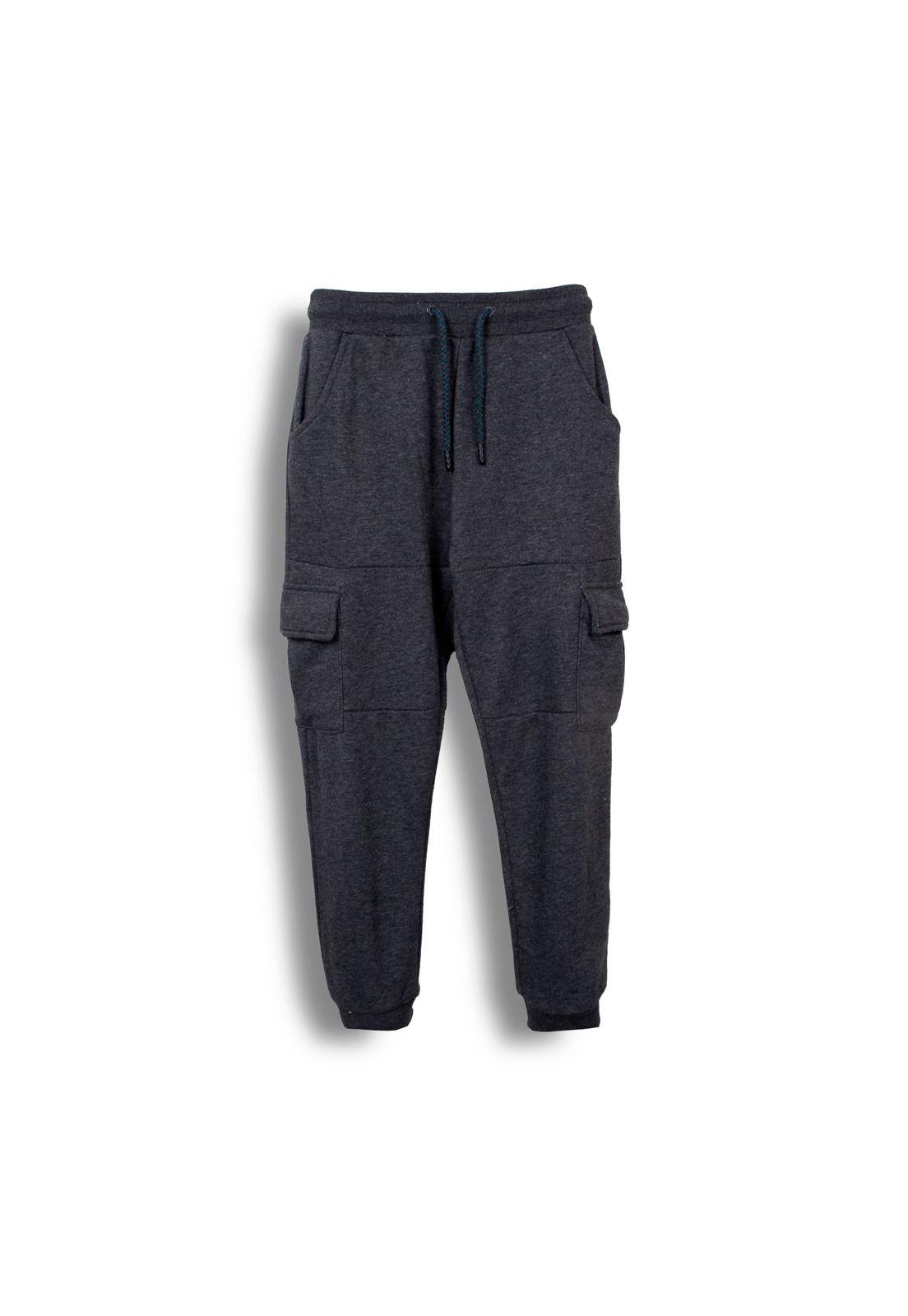 Pantalón Buzo Niño Marengo Pillin (PVC522-25MAR)-0