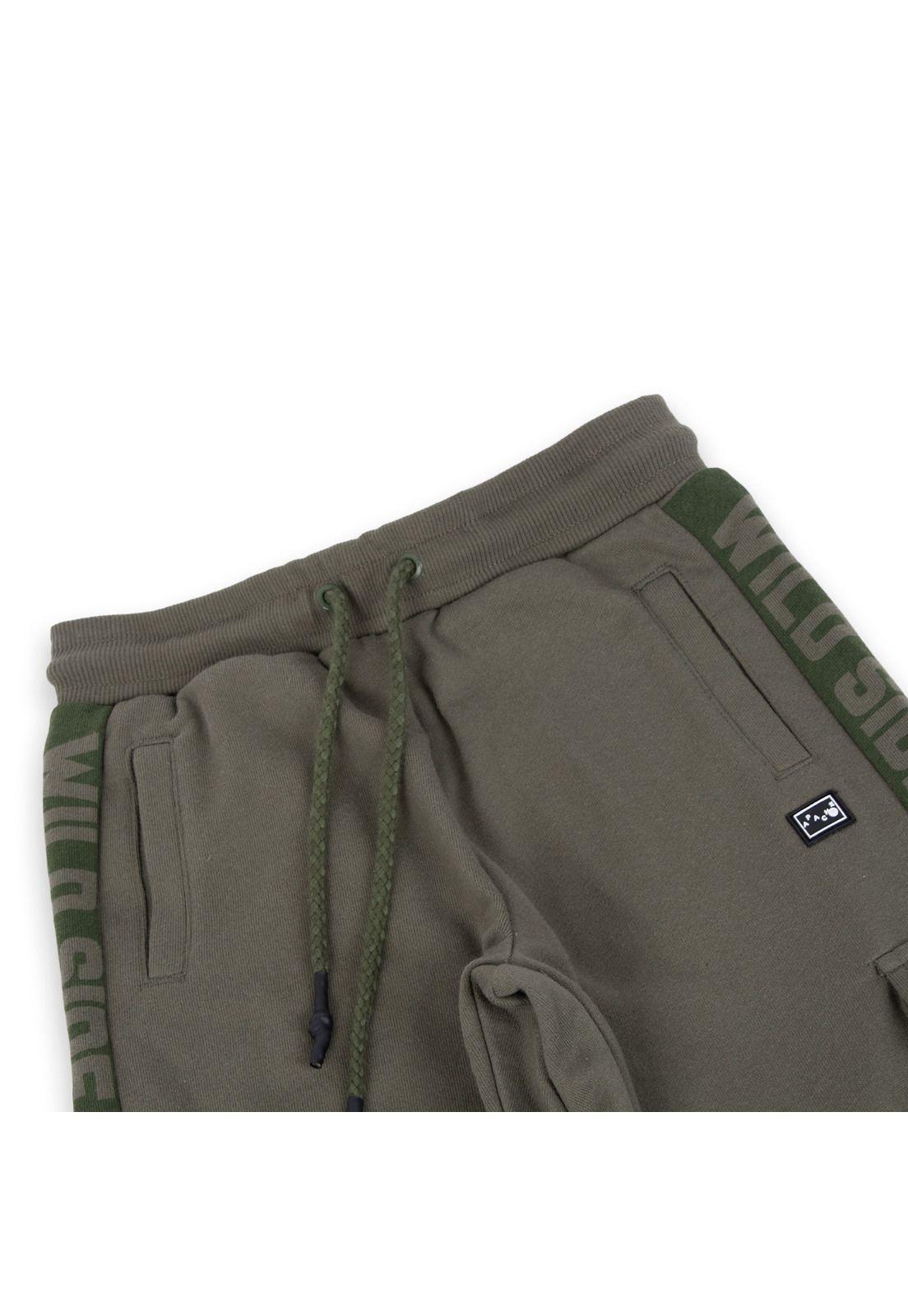 Pantalón Buzo Niño Verde Pillin-1