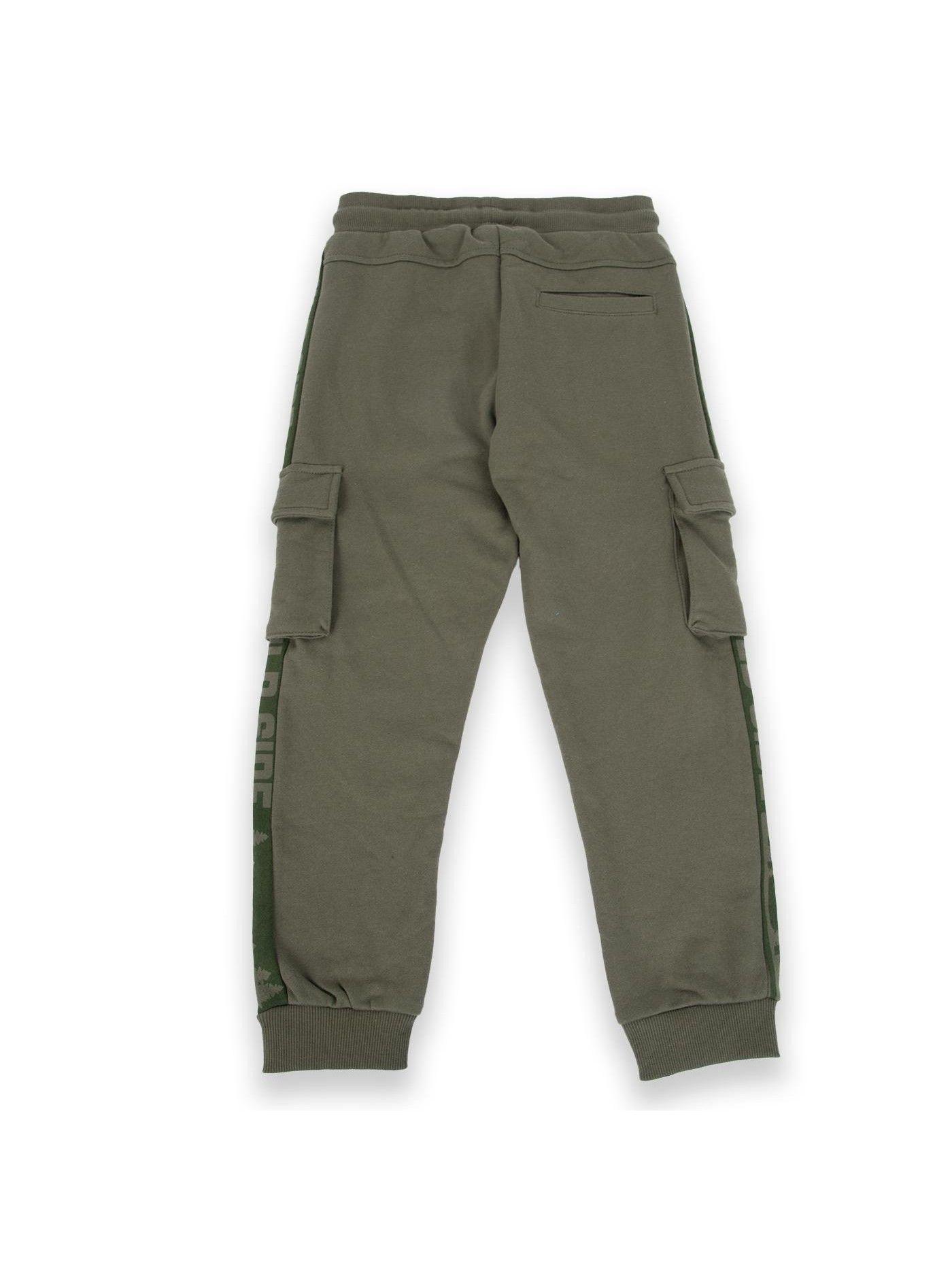 Pantalón Buzo Niño Verde Pillin-2