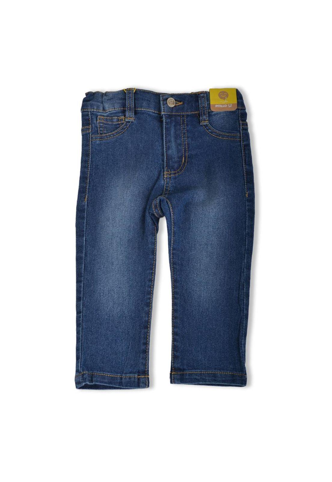 Jeans Bebé Niño Denim Pillin-0