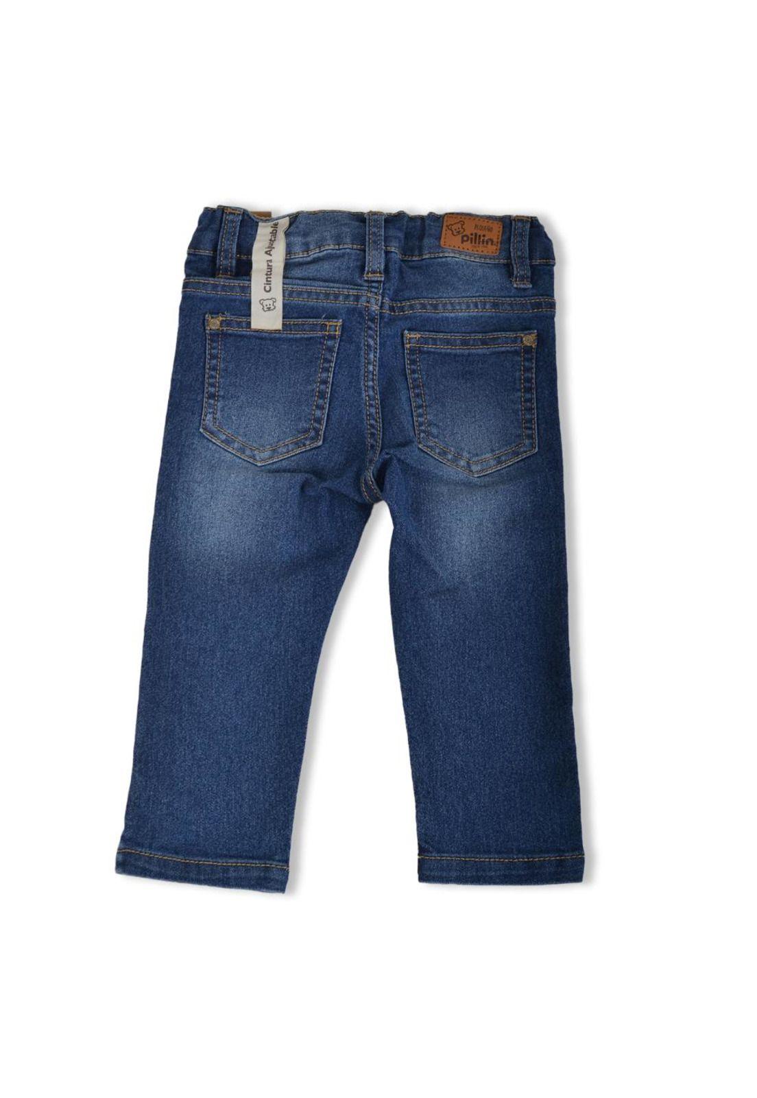 Jeans Bebé Niño Denim Pillin-2