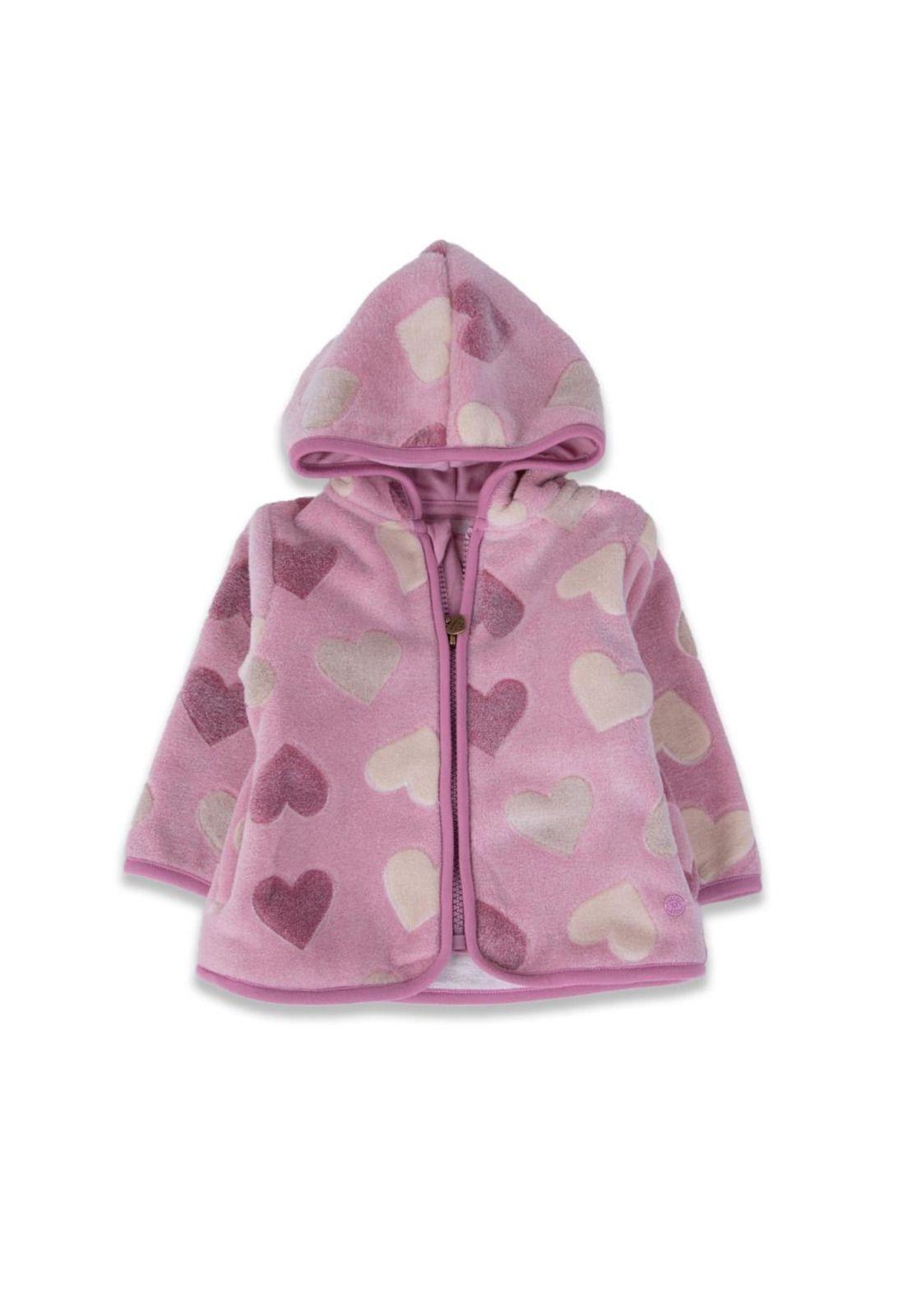 Polerón Bebé Niña Rosado Pillin-0