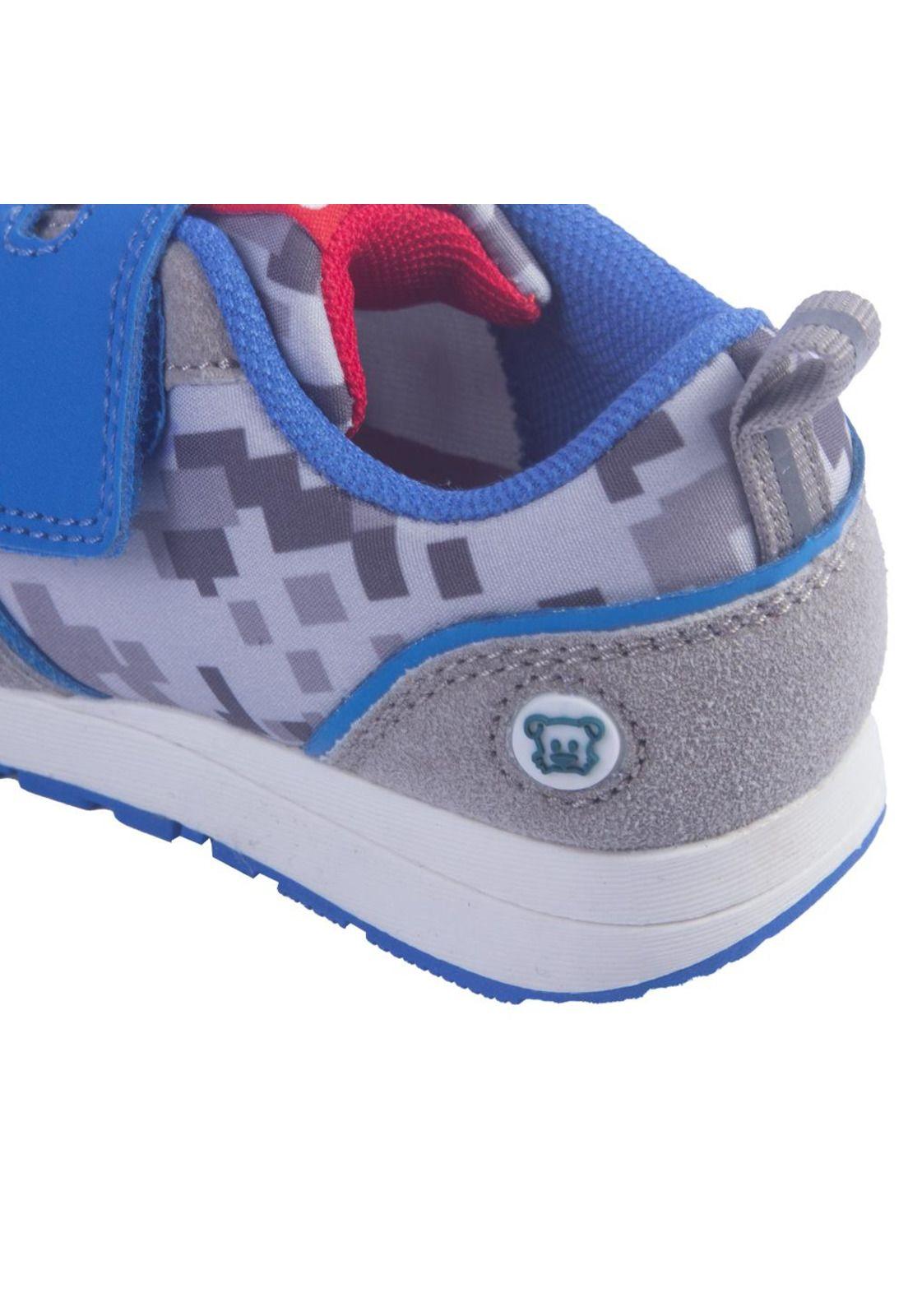 Zapatillas Bebe Niño Gris Pillin-3