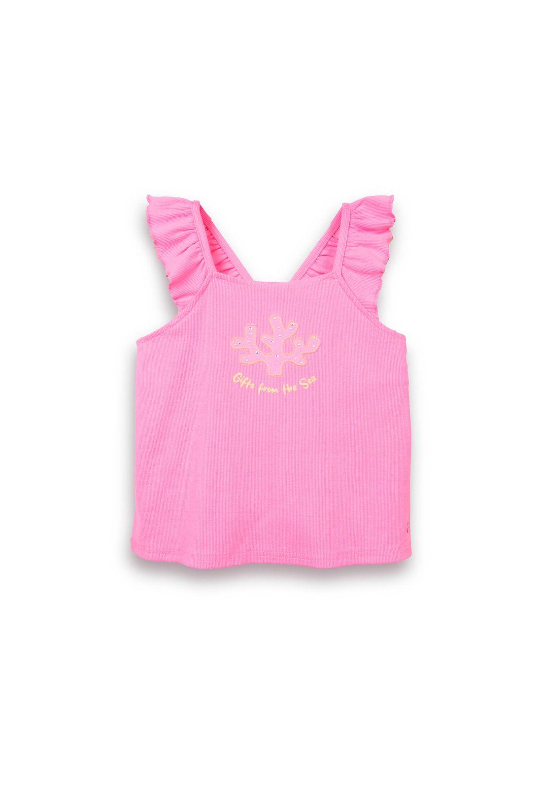 Polera Niña Fucsia Pillin (PVC663-25FUC)-0