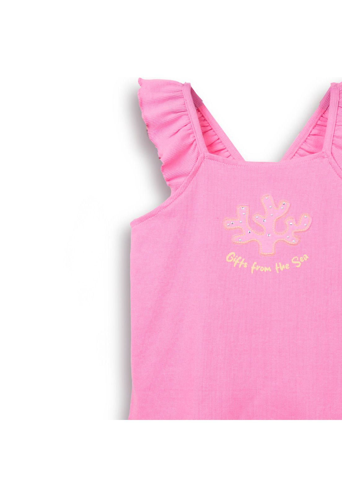 Polera Niña Fucsia Pillin (PVC663-25FUC)-1