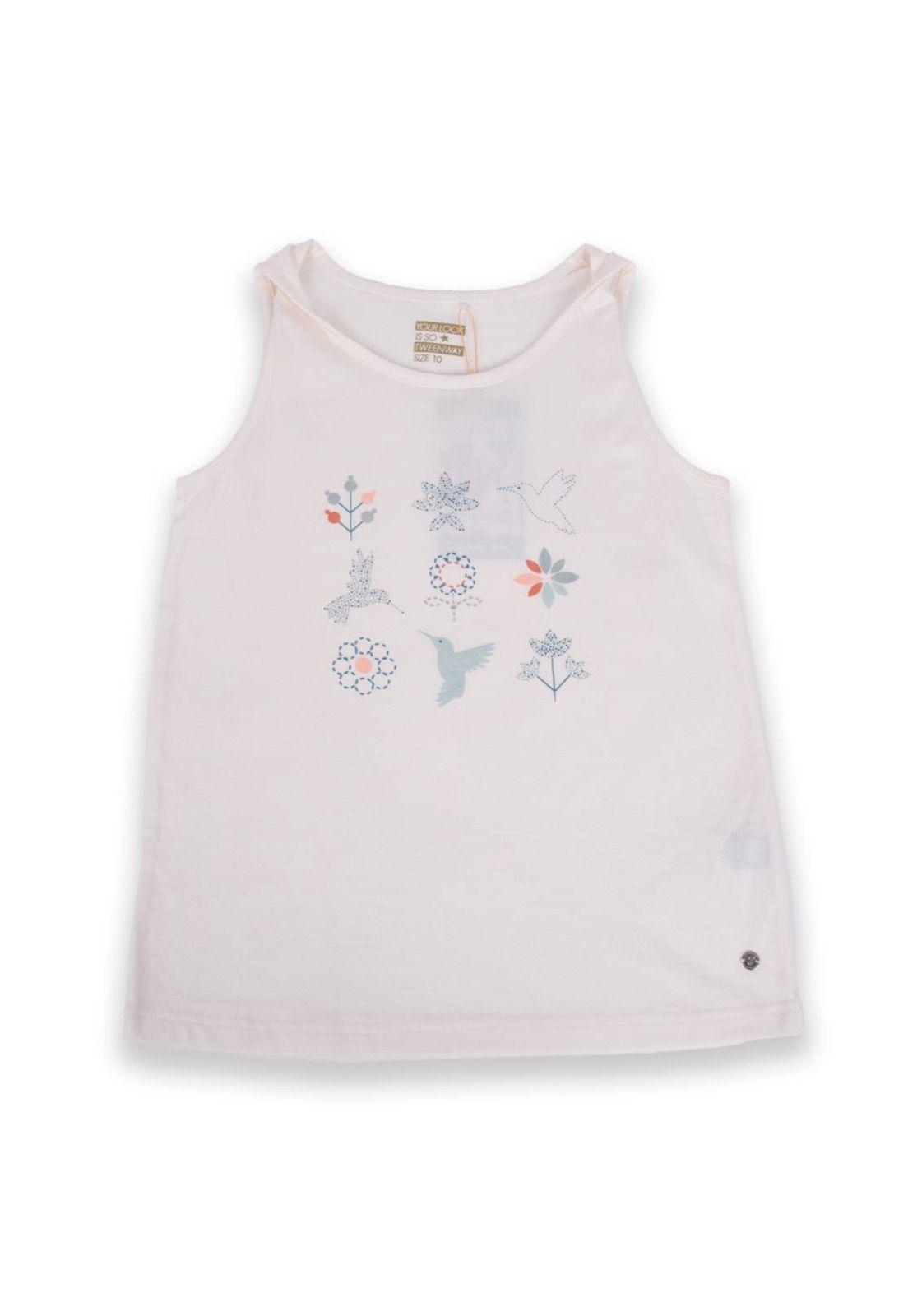 Polera Niña Crudo Pillin-0