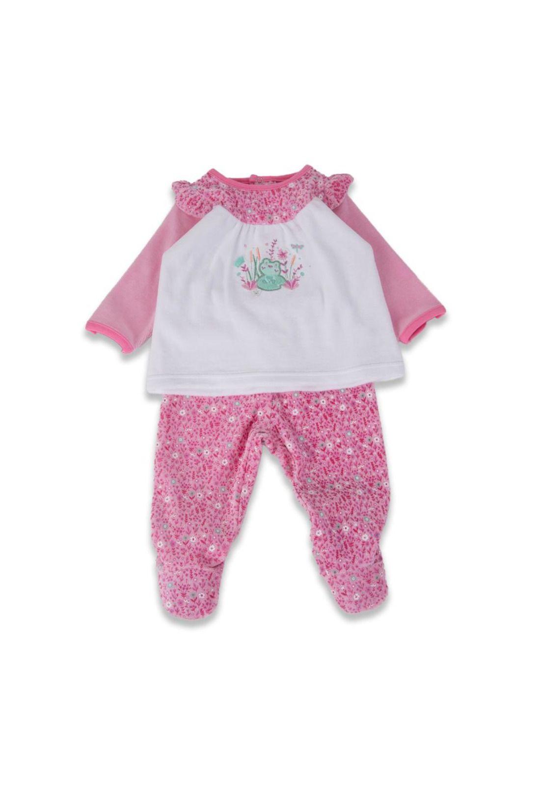 Conjuntos Bebé Niña Rosado Pillin-0