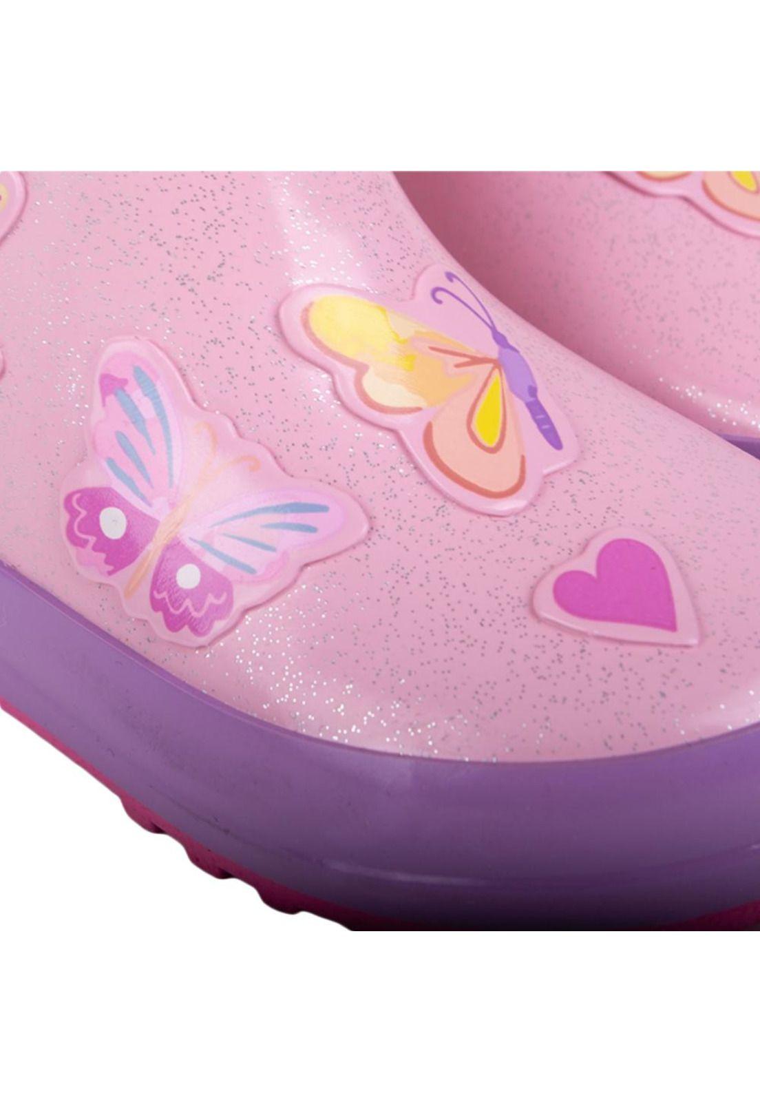 Bota agua Niña Rosado Pillin-5