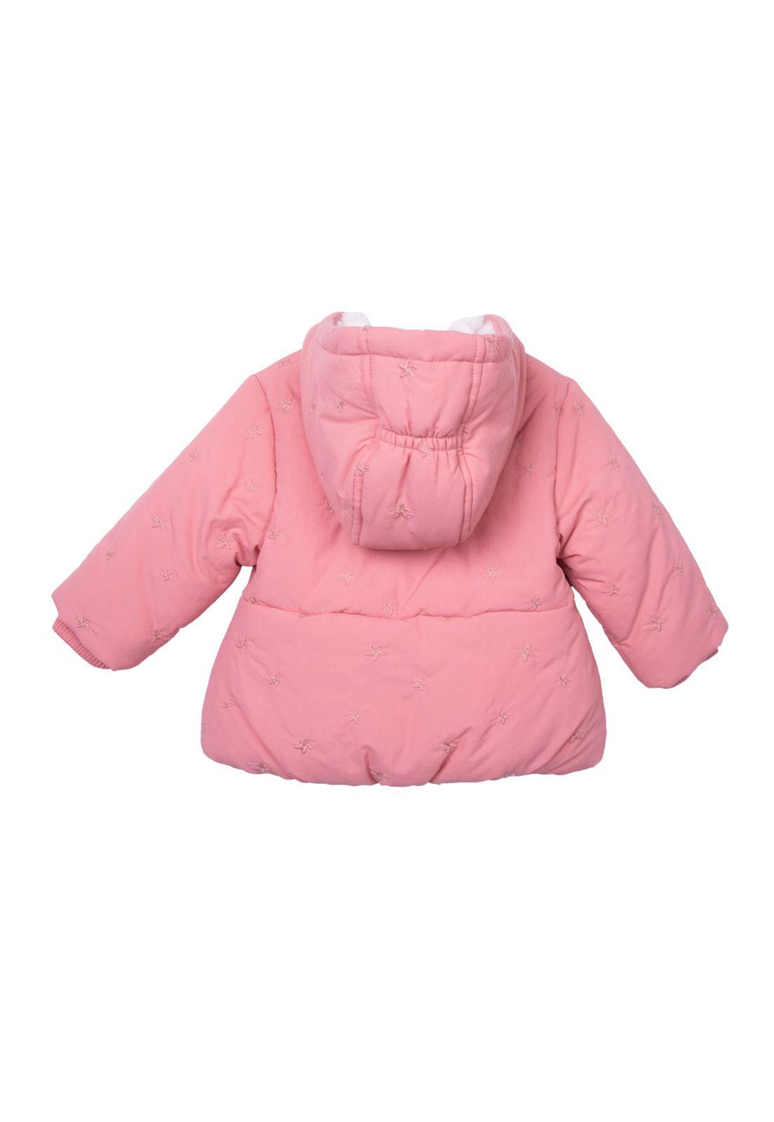 Parka  Rosado Niña Pillin (PVD843-26RSO)-1